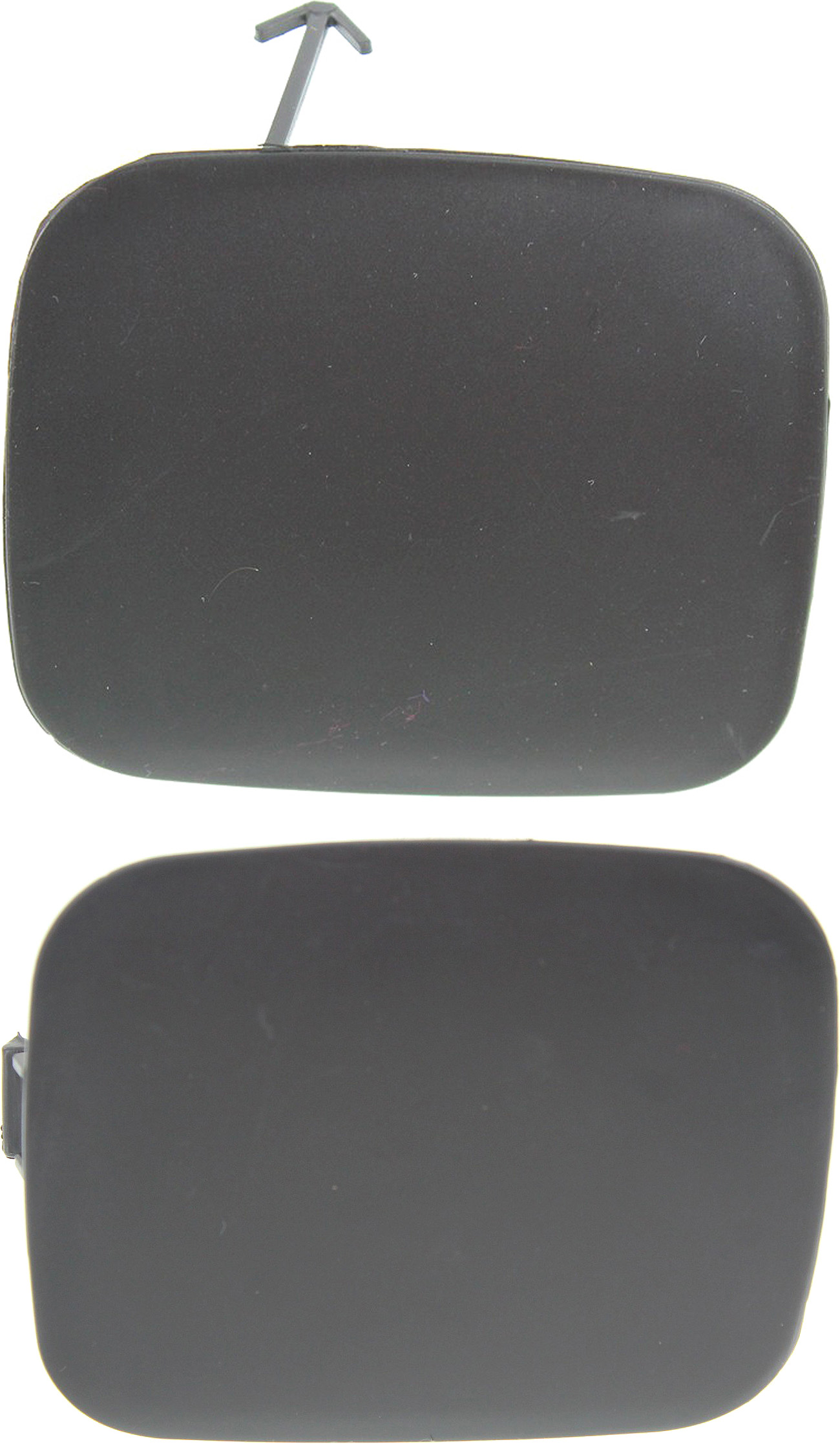 AM RX400H 06-08 FRONT BUMPER TOW HOOK RH AND LH Access Hole Cover Black Code 202 SKU SET REPL108601 Partslink LX1039100 LX1038100 OEM 5212748040C0-5212848020C0