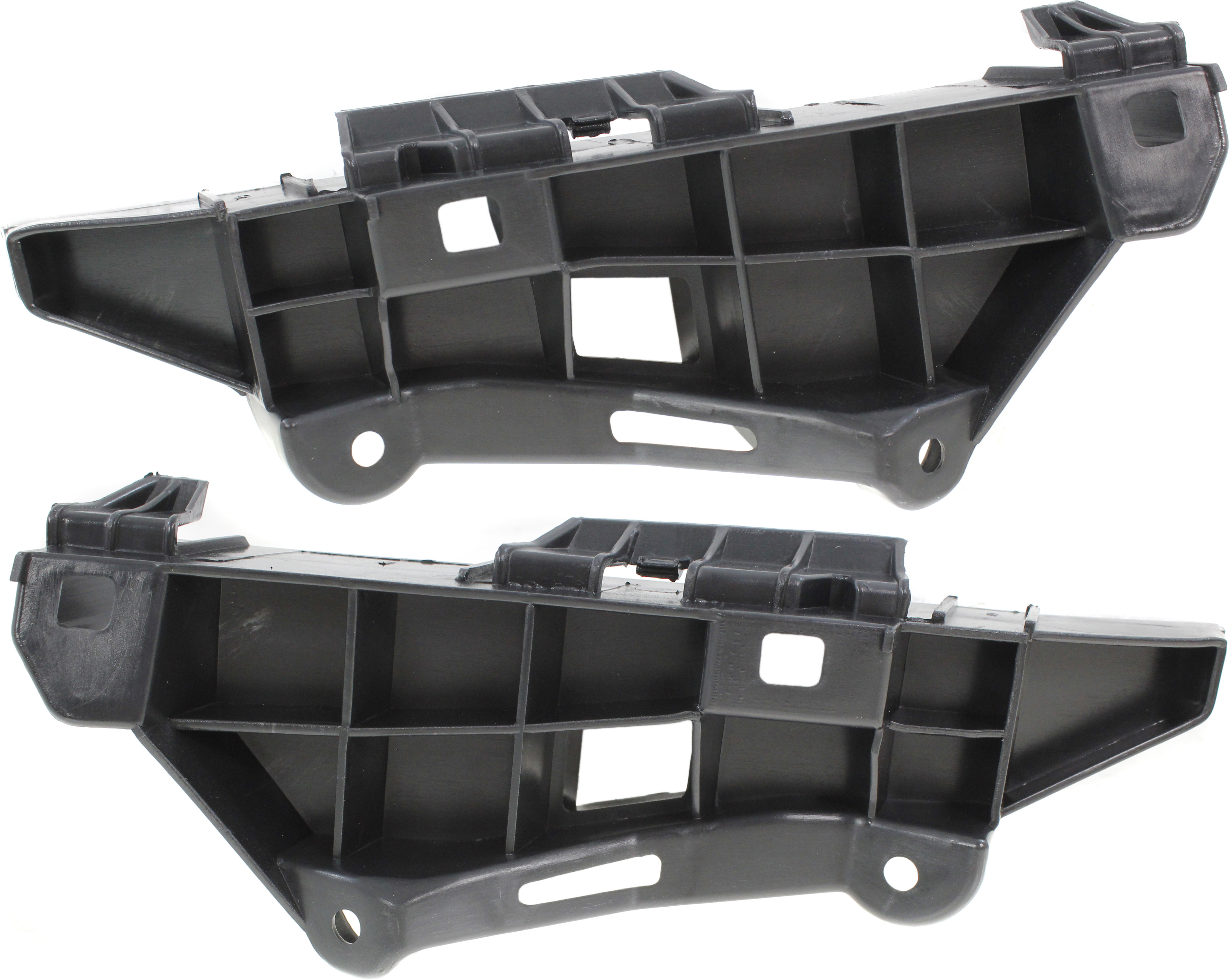 AM RX350-10-15 RX450H 13-15 HEADLAMP BRACKET RH and LH Mounting Plate Plastic SKU SET REPL109901 Partslink LX2509105 LX2508105 OEM 521330E020-521340E020