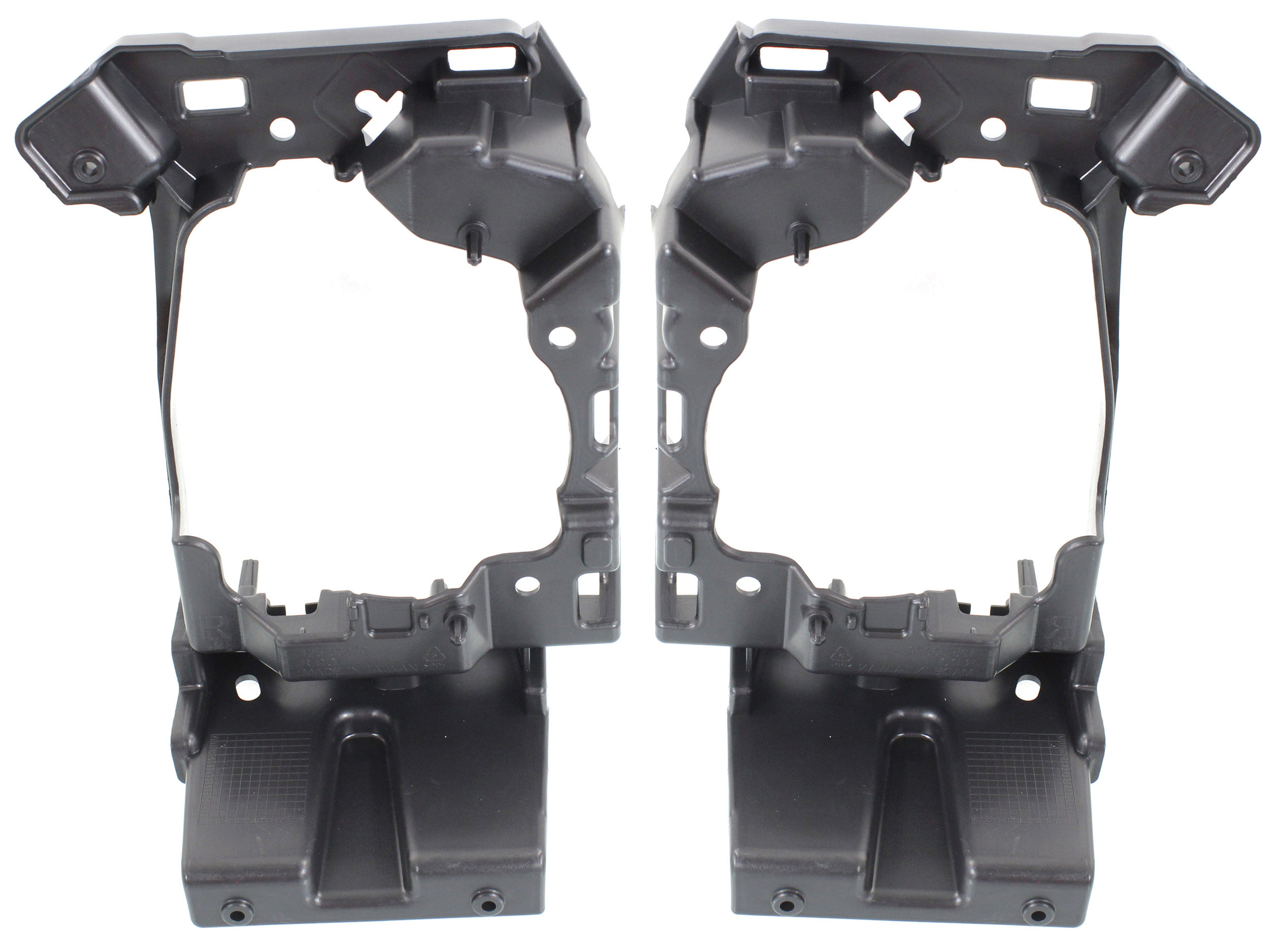 AM IS250 IS350 IS200T 14-16 FOG LIGHT BRACKET RH AND LH w F Sport Package Exc. C Model SKU SET REPL110515 Partslink LX2603107 LX2602107 OEM 5212553070-5212653070