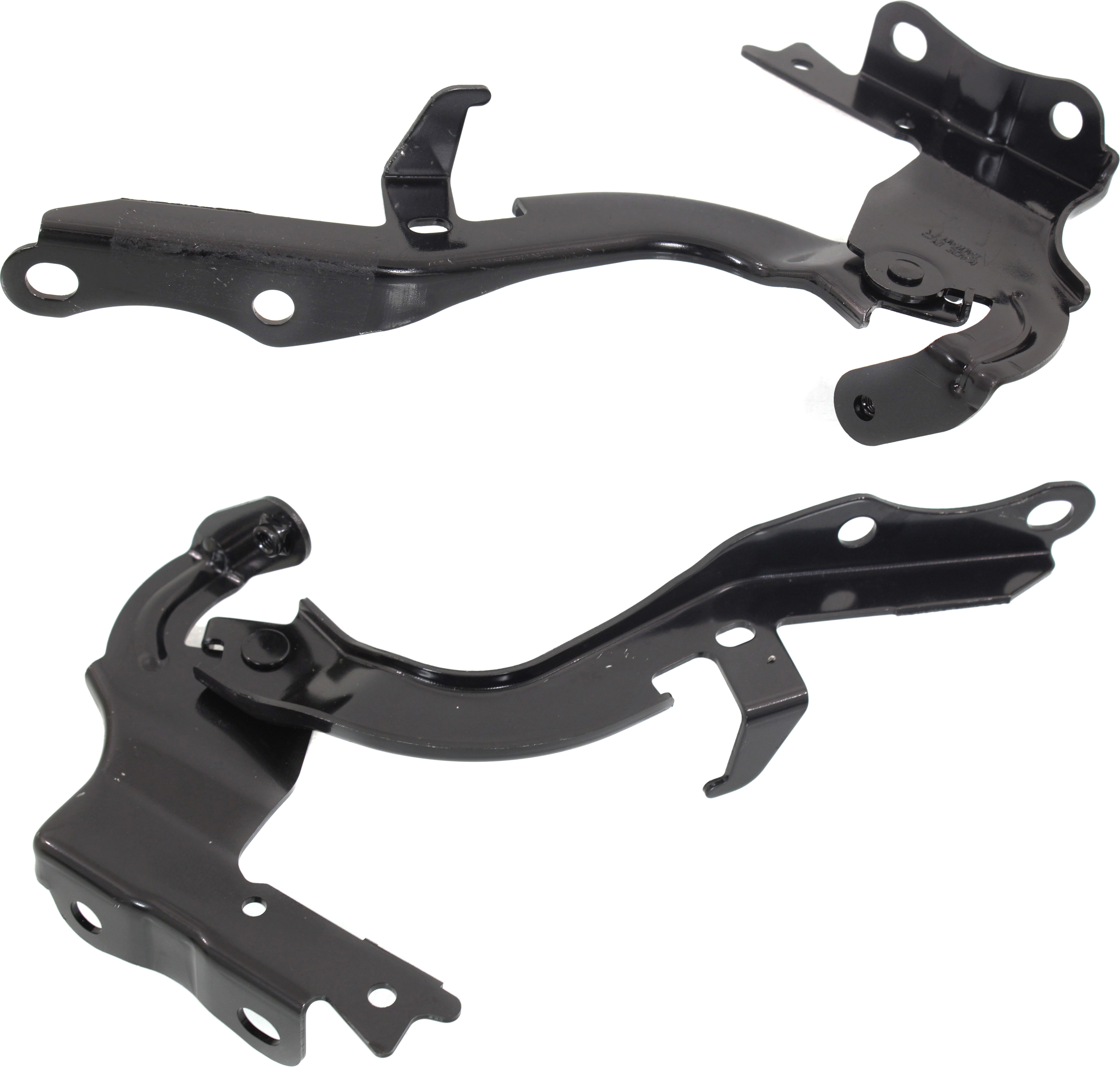 AM RX350 RX350L RX450H 16-22 HOOD HINGE RH AND LH RX350 RX350L Canada Built Vehicle SKU SET REPL130509 Partslink LX1236140 LX1236141 OEM 534100E180-534200E180