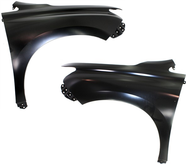 AM RX350-10-15 RX450H 15-15 FRONT FENDER RH AND LH Primed Canada Built SKU SET REPL220105 Partslink LX1240115 LX1241115 OEM 538110E070-538120E050