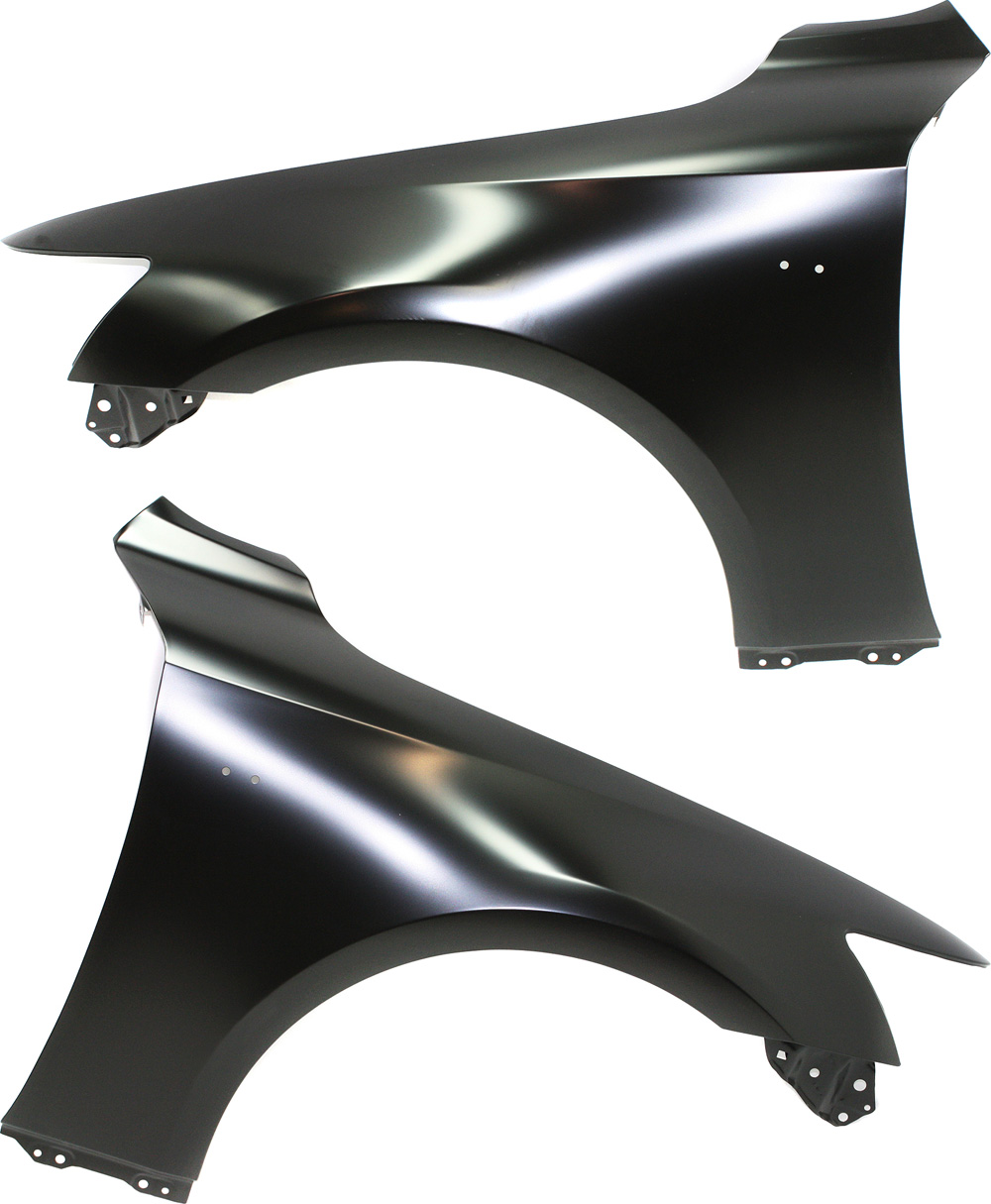 AM IS200T IS250 IS300 IS350-14-20 FRONT FENDER RH AND LH Primed Exc. C Model w F Sport Pkg CAPA SKU SET REPL220139Q Partslink LX1241130C LX1240130C OEM 5380153160-5380253160