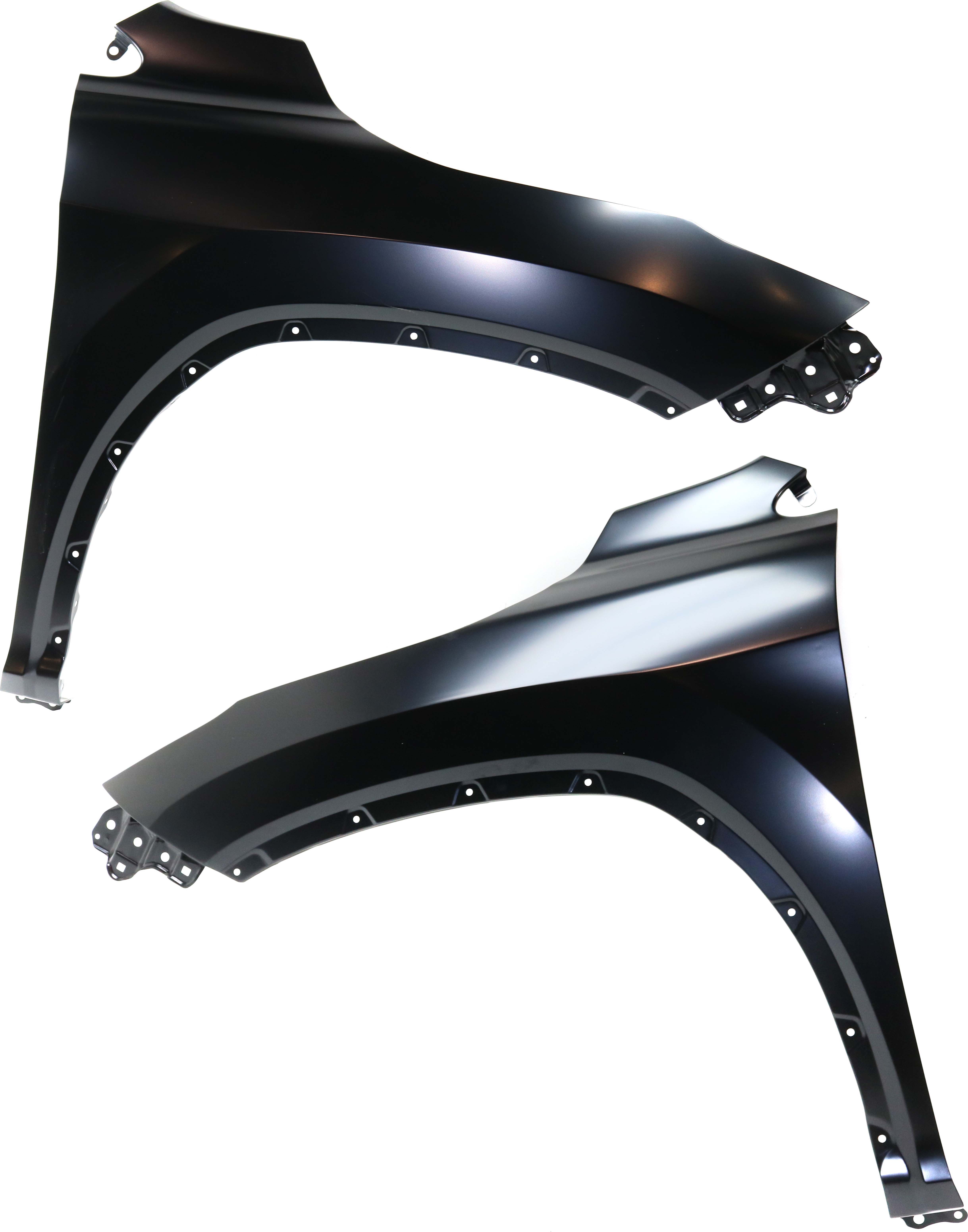 AM RX350 RX450H 16-22 FRONT FENDER RH AND LH Primed CAPA SKU SET REPL220151Q Partslink LX1240138C LX1241138C OEM 538010E150-538020E060-538020E0