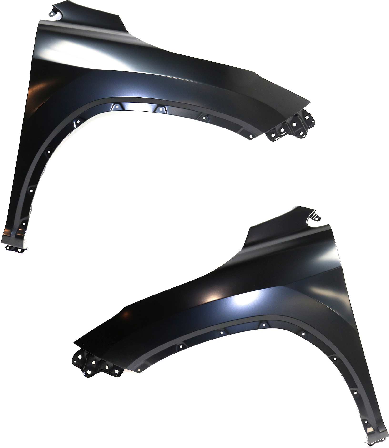 AM RX350 RX450H 16-22 FRONT FENDER RH AND LH Primed SKU SET REPL220151 Partslink LX1240138 LX1241138 OEM 538010E150-538020E060-538020E0