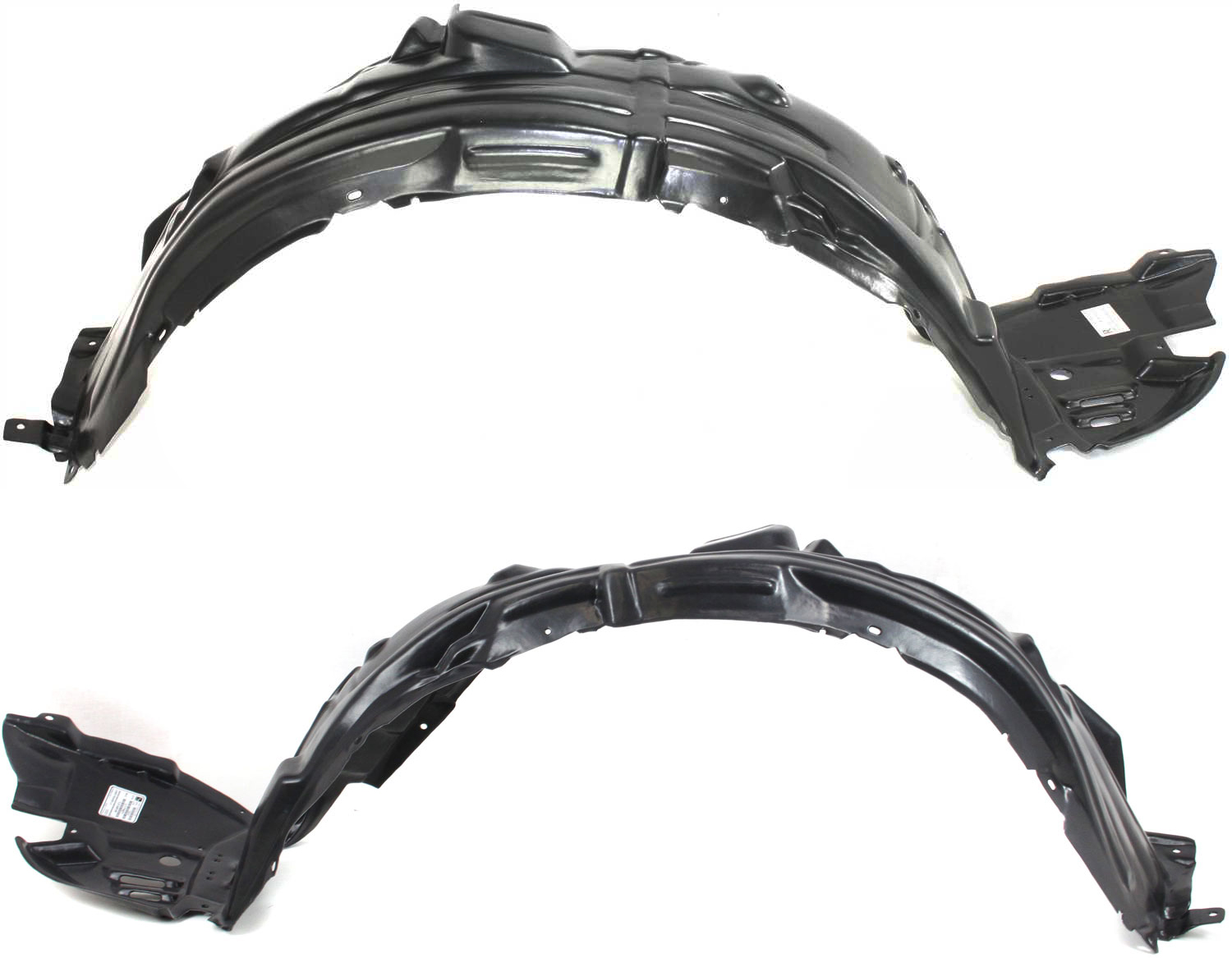 AM GS350 GS450H GS460-08-11 FRONT FENDER LINER RH AND LH SKU SET REPL222101 Partslink LX1249106 LX1248106 OEM 5380530150-5380630150