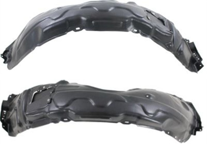 AM ES350-10-12 FRONT FENDER LINER RH AND LH SKU SET REPL222127 Partslink LX1249114 LX1248114 OEM 5387533180-5387633180