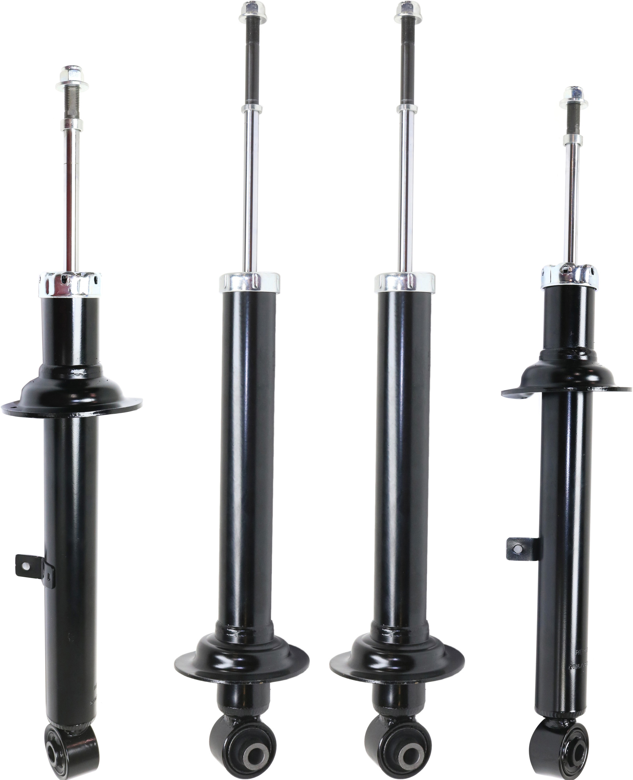 AM GS350-07-11 GS300-06-06 FRONT AND REAR BARE STRUT RH AND LH Gas Charged Monotube Rear Wheel Drive Set of 4 SKU SET REPL280517-4 OEM 4853080341