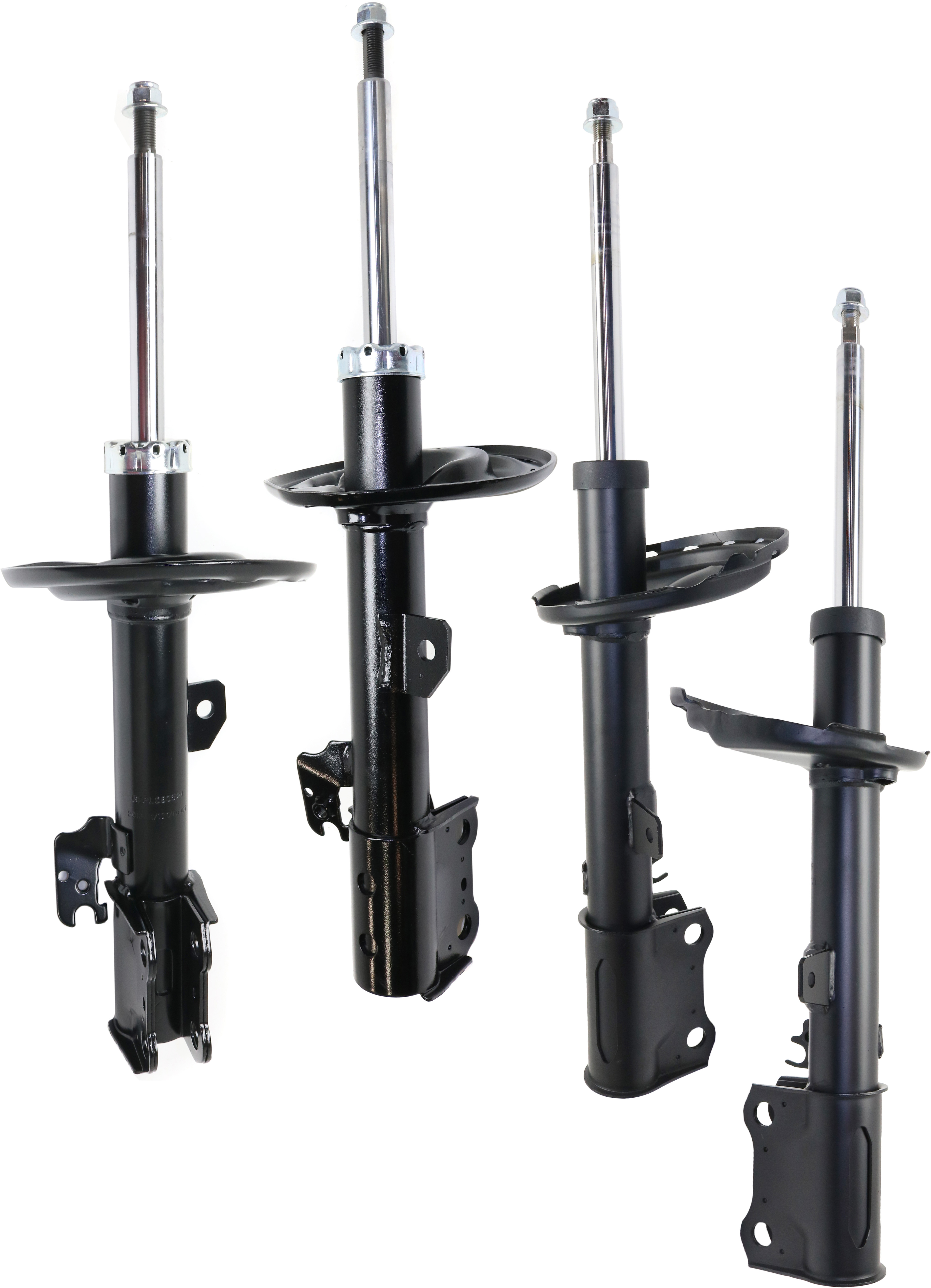 AM HIGHLANDER 10-13 FRONT AND REAR BARE STRUT RH AND LH Gas Charged Twin tube Set of 4 SKU SET REPL280523-4 A OEM 4851080482-4851080480-48520802