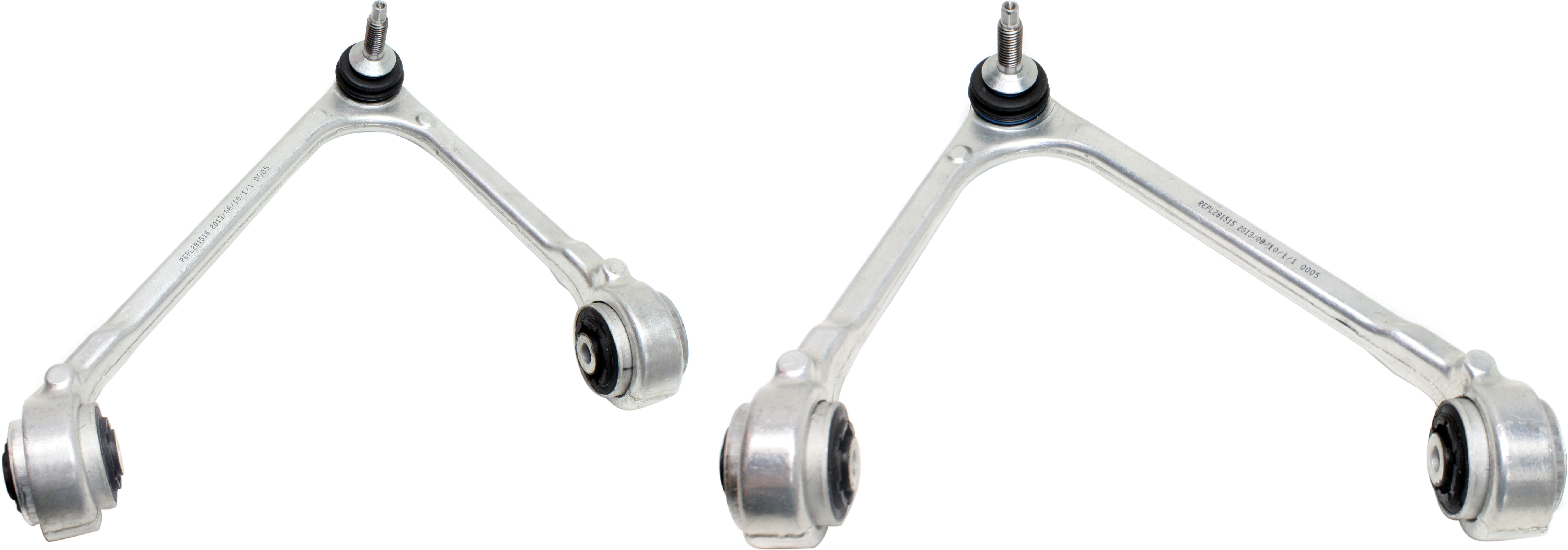 AM XKR XK 07-15 XJ 11-19 FRONT CONTROL ARM RH AND LH Upper w Ball Joint RWD SKU SET REPL281515 OEM 6W4Z3084AA XR856012-6W4Z3085AA