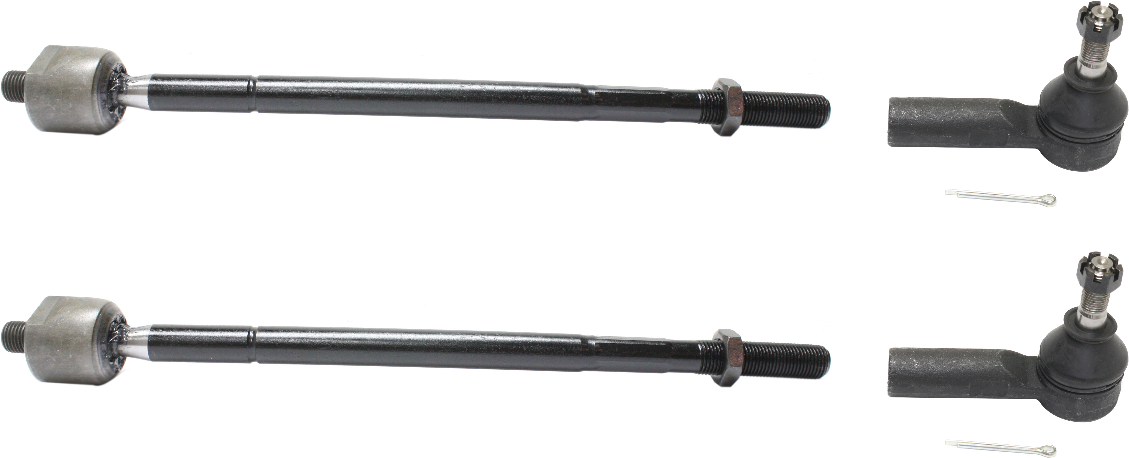 AM XD 08-14 AVALON 95-05 CAMRY 92-01 YARIS 12-16 FRONT TIE ROD END RH AND LH Inner and Outer SKU SET REPL282101-4 OEM 356046-1014291-1016185-2692843