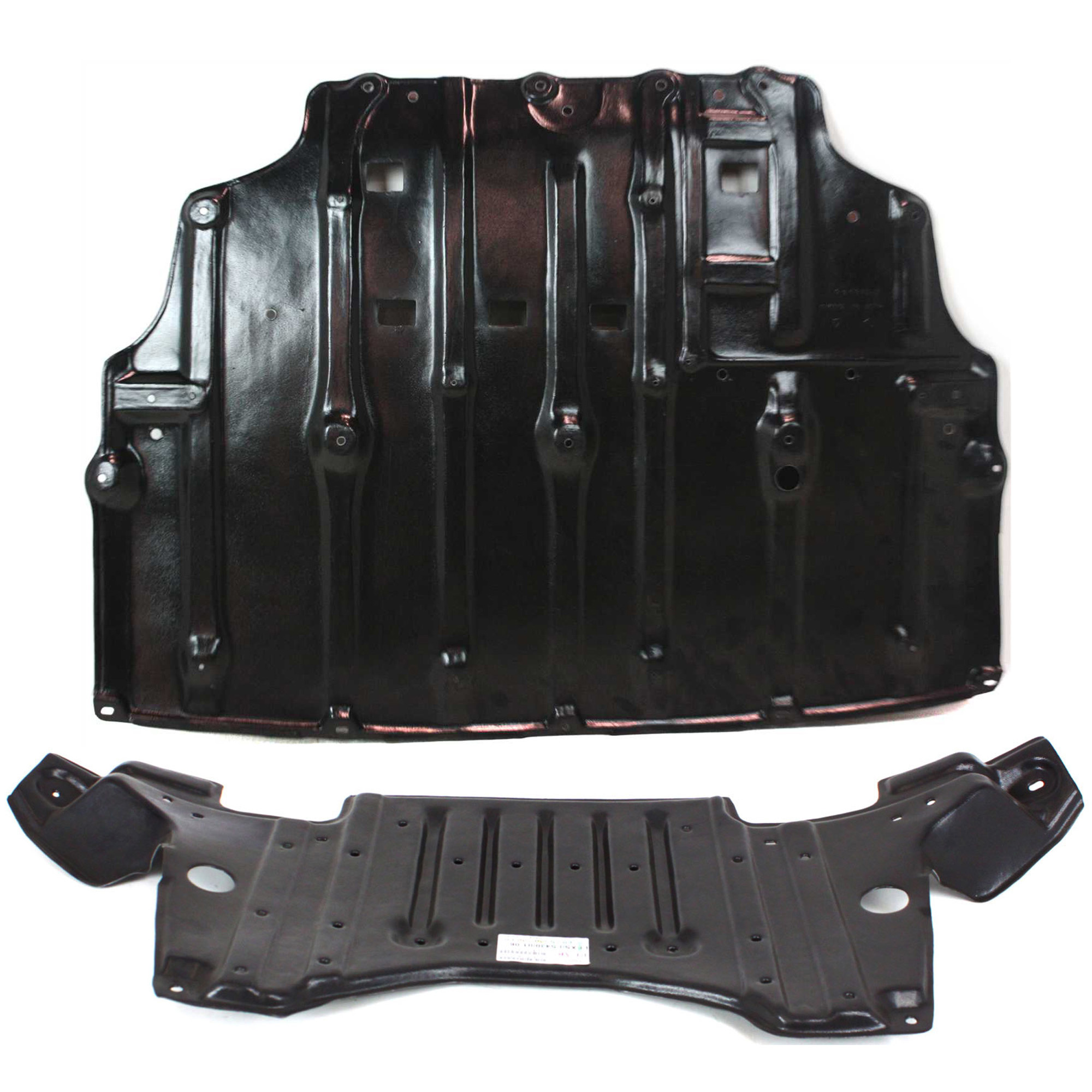 AM LS430-01-03 ENGINE SPLASH SHIELD Under Cover Front and Rear SKU SET REPL310108-2 Partslink LX1228120 LX1228118 OEM 5142050010-5144150080