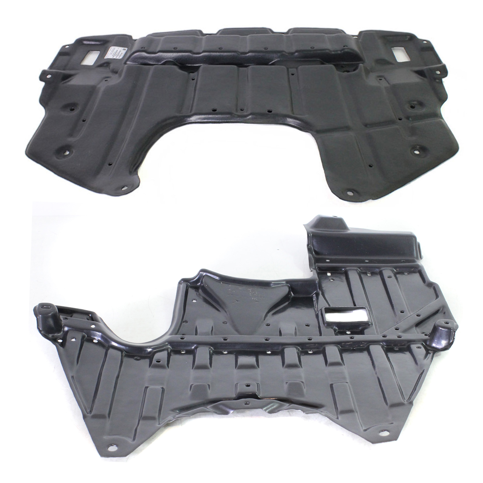 AM IS300-01-05 ENGINE SPLASH SHIELD Under Cover Front and Rear Assy SKU SET REPL310120-2 Partslink LX1228108 LX1228101 OEM 5141053012-5142053012