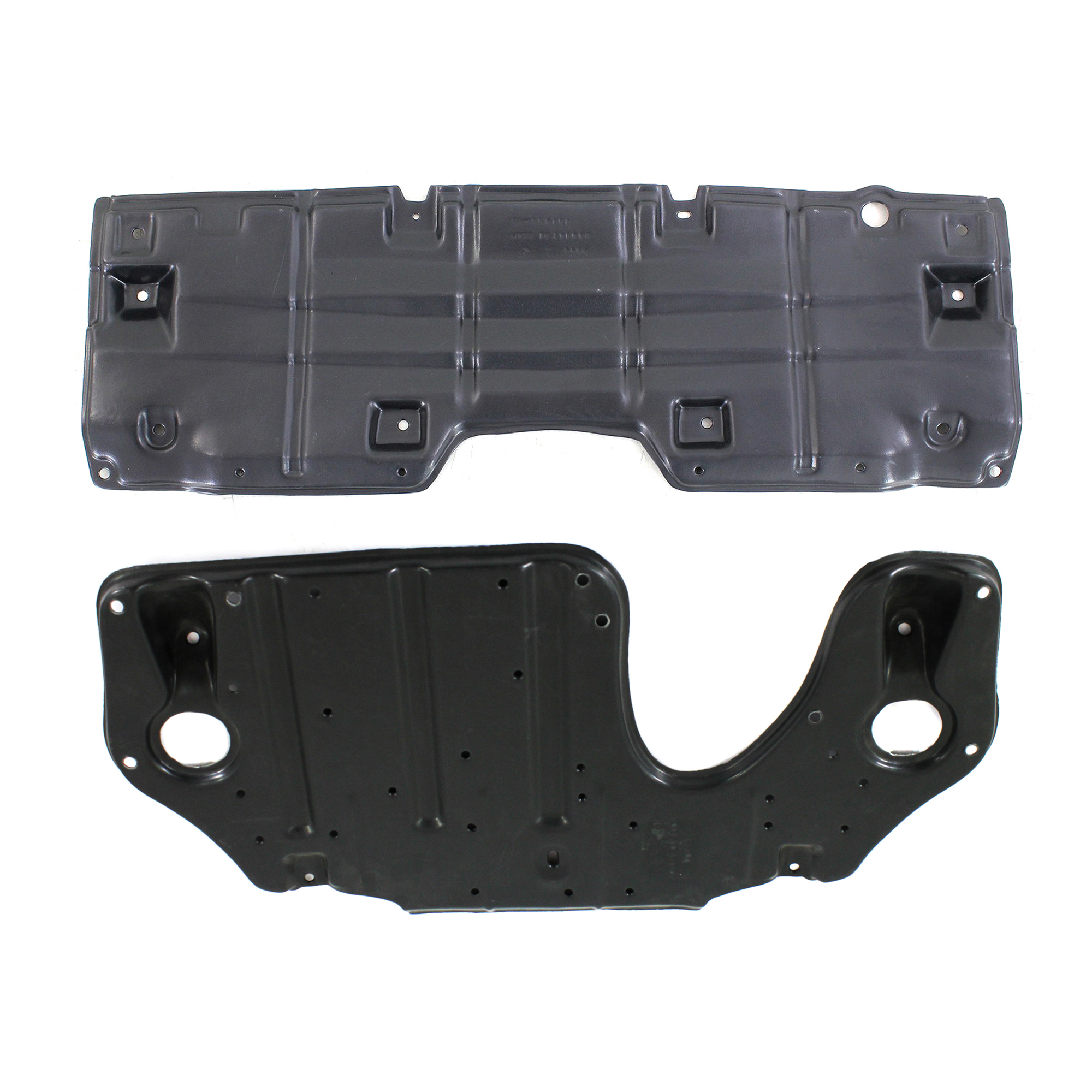 AM RX350 RX450H 10-15 ENGINE SPLASH SHIELD Front and Rear Under Cover SKU SET REPL310144-2 Partslink LX1228131 LX1228136 OEM 5144148071-514420E020-51442480
