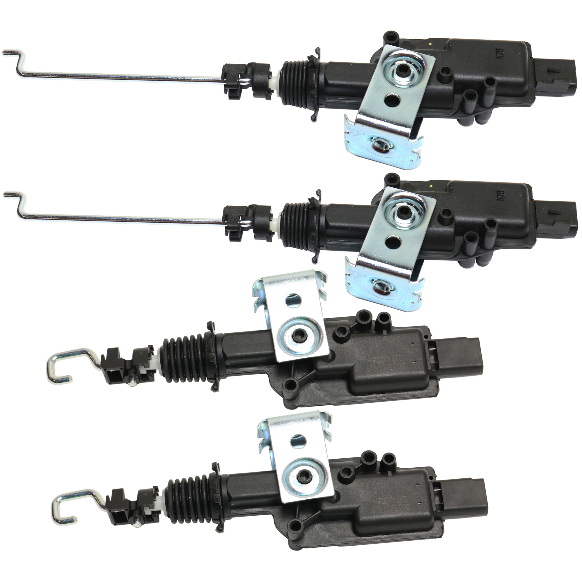 AM CONTINENTAL 88-89 EXPLORER 91-01 FRONT AND REAR DOOR LOCK ACTUATOR RH AND LH SKU SET REPL315303-4 Partslink FO1314104 FO1524101 OEM YW7Z54218A42A F87Z7826594BA
