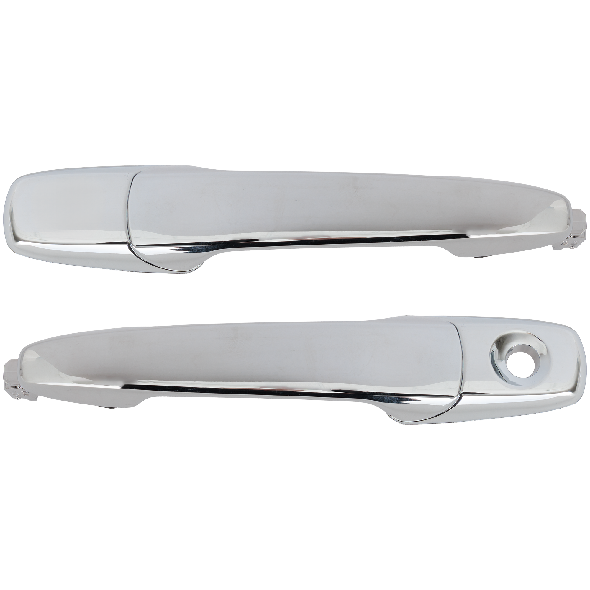 AM EDGE 07-10 FLEX 09-19 FRONT DOOR HANDLE RH AND LH Outside Chrome Handle+Cover SKU SET REPL462501C OEM 7T4Z7826684A PFM 7T4Z7822404AB