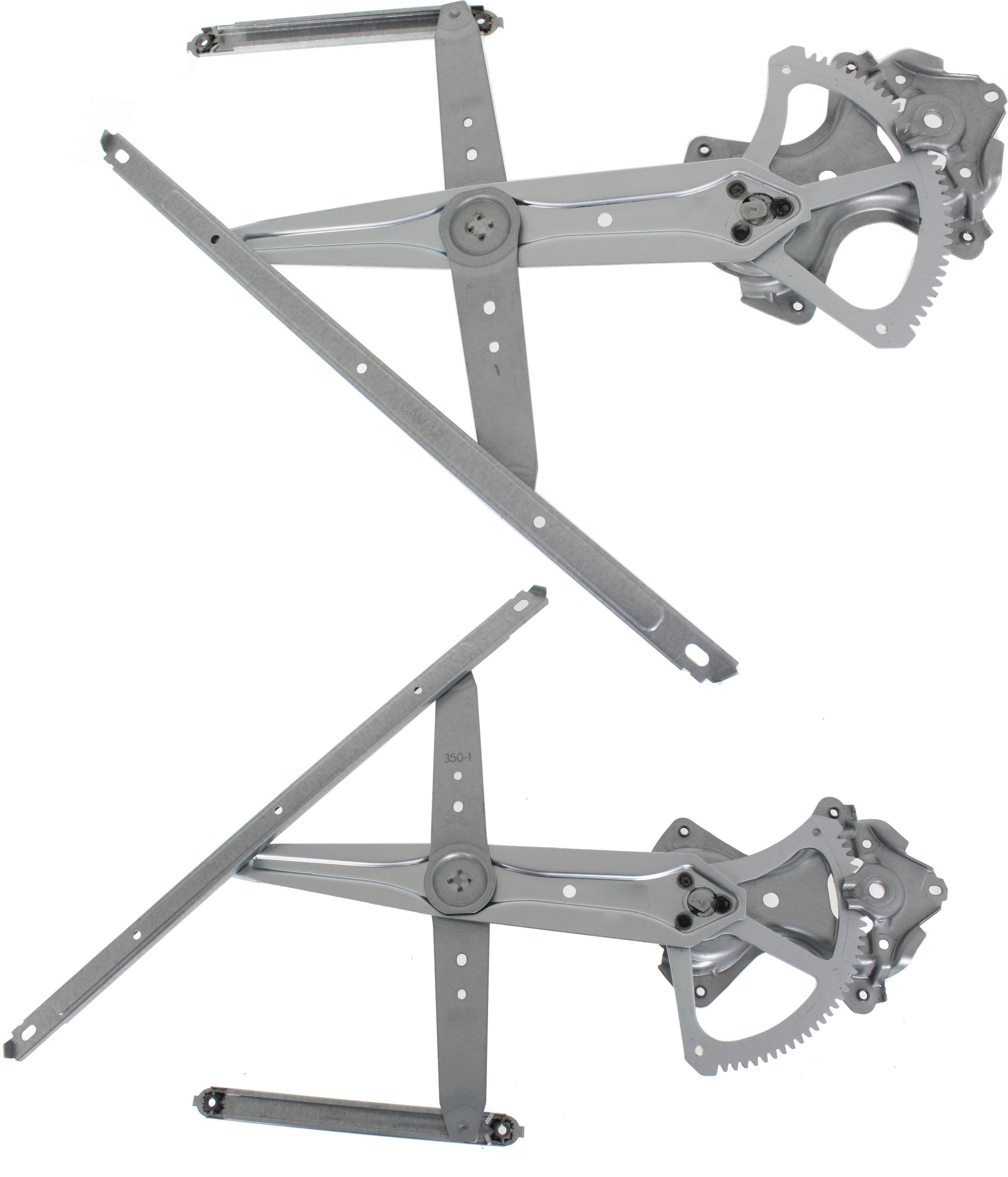 AM NX200T NX300 NX300H 15-21 RX350-16-22 FRONT WINDOW REGULATOR RH AND LH Power w o Motor RX350 Japan Built Vehicle =REAR ES300h ES350 SKU SET REPL462955 Partslink LX1351116 LX1350116 OEM 6980178010-6980278010
