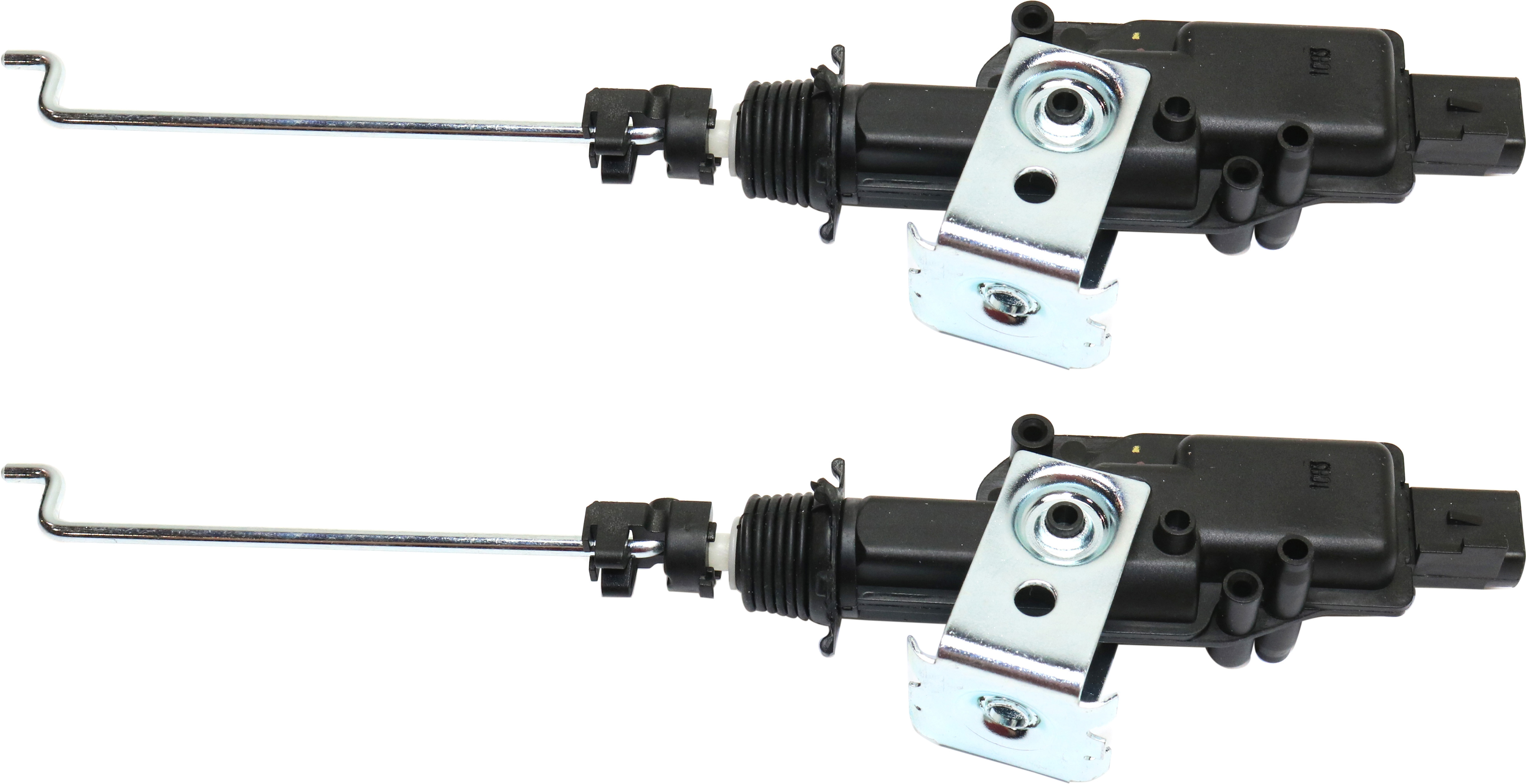 AM CONTINENTAL 88-89 EXPLORER 91-01 REAR DOOR LOCK ACTUATOR RH AND LH w bracket SKU SET REPL469501-2 Partslink FO1524101 OEM F87Z7826594BA
