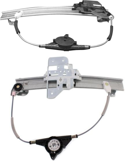 AM TOWN CAR 95-97 REAR WINDOW REGULATOR RH AND LH Power Without Motor SKU SET REPL491703 Partslink FO1550107 OEM F5VY5427009A WLR2031-11R62-813