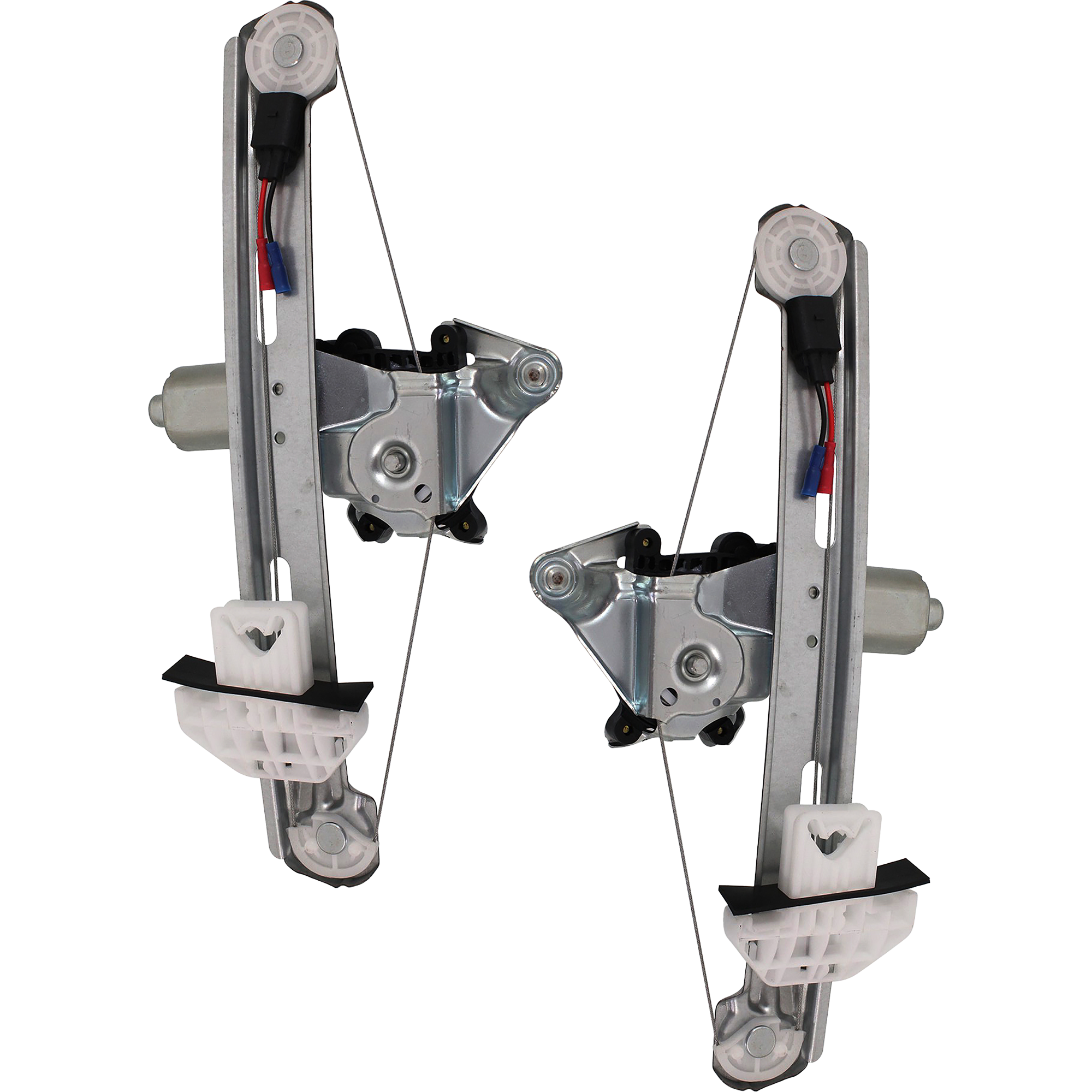 AM LS 00-06 REAR WINDOW REGULATOR RH AND LH Power With Motor SKU SET REPL491709 Partslink FO1550124 OEM 3W4Z5427008AA 5W4Z5427008A 3W4