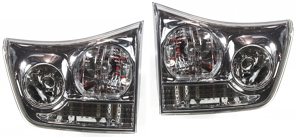 AM RX330-04-06 RX350-07-09 TAIL LAMP RH AND LH Inner Assembly Halogen SKU SET REPL730107 Partslink LX2801119 LX2800119 OEM 815800E010-815900E010