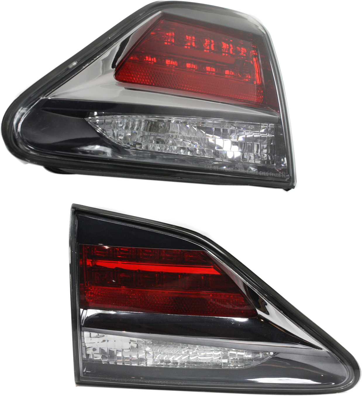 AM RX350 RX450H 13-15 TAIL LAMP RH AND LH Inner Assembly Canada Built Vehicle SKU SET REPL730315 Partslink LX2803105 LX2802105 OEM 815800E040-815900E050