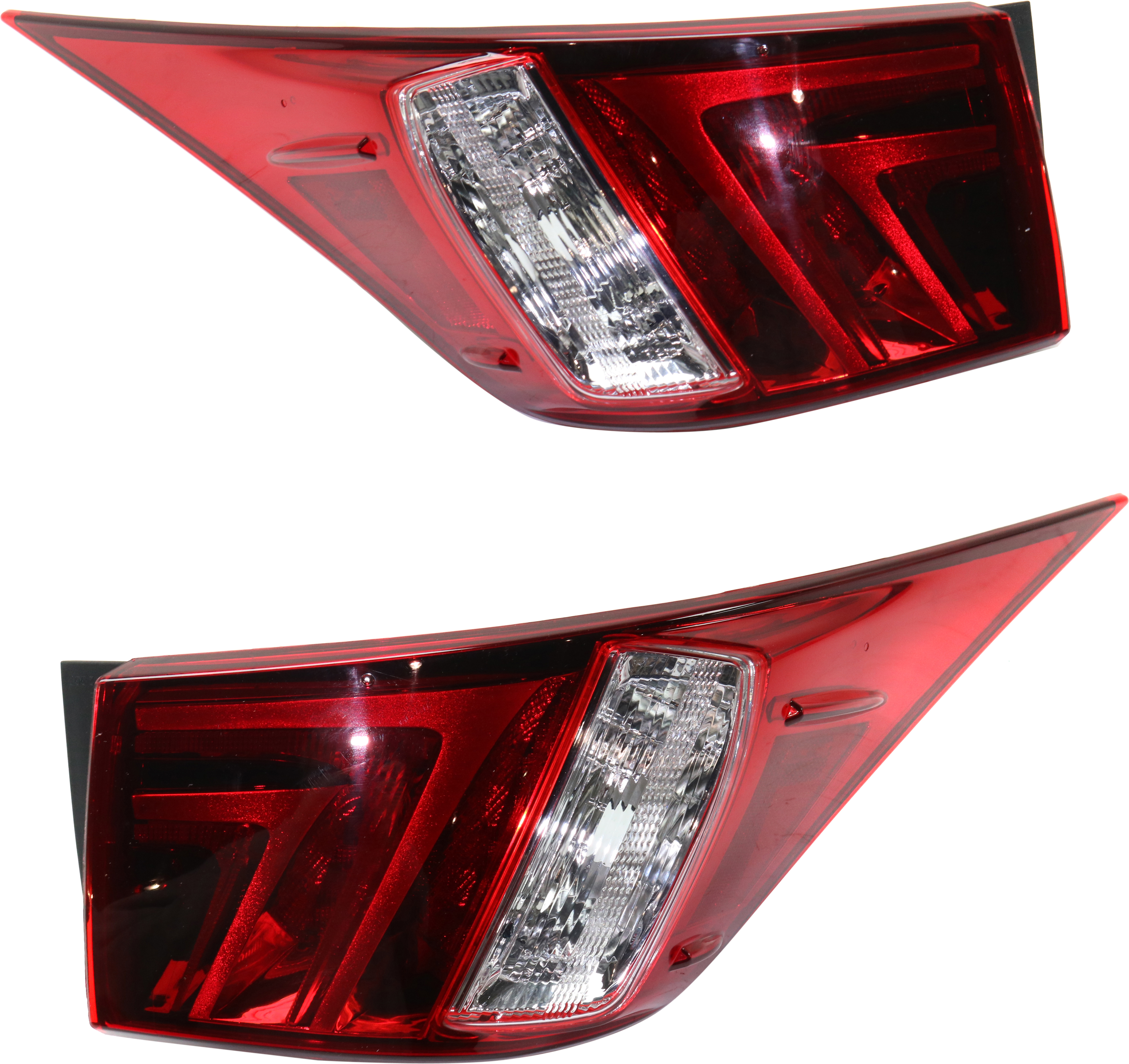 AM IS250-14-15 IS350-14-16 TAIL LAMP RH AND LH Outer Lens and Housing Exc. C Models CAPA SKU SET REPL730325Q Partslink LX2804114C LX2805114C OEM 8155153270-8156153270
