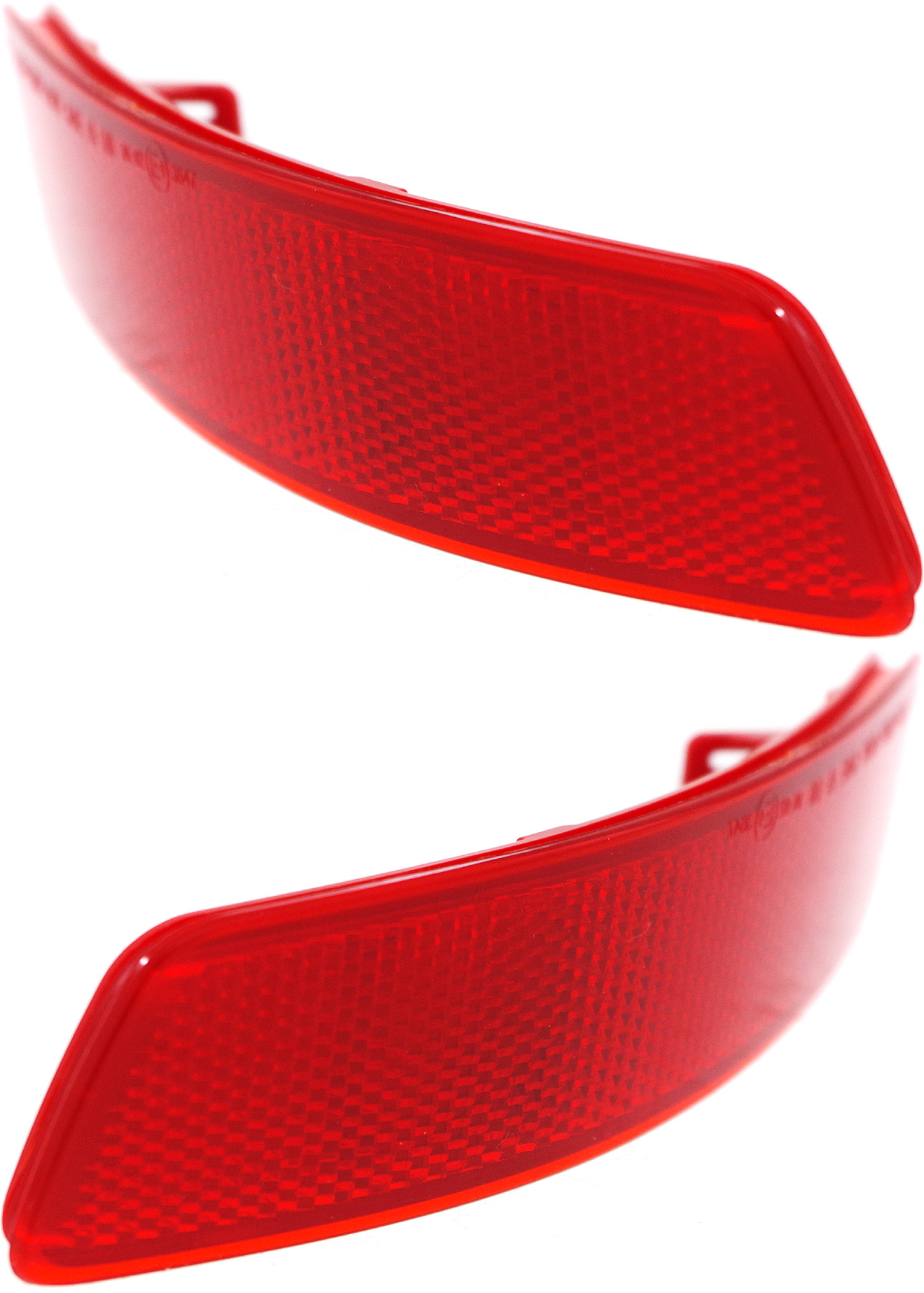 AM GS350 GS450H 13-16 ES300H ES350-13-17 REAR BUMPER REFLECTOR RH AND LH ES350-16-17 Japan North America Built CAPA SKU SET REPL734901Q Partslink LX1185101C LX1184101C OEM 8191030040-8192030040