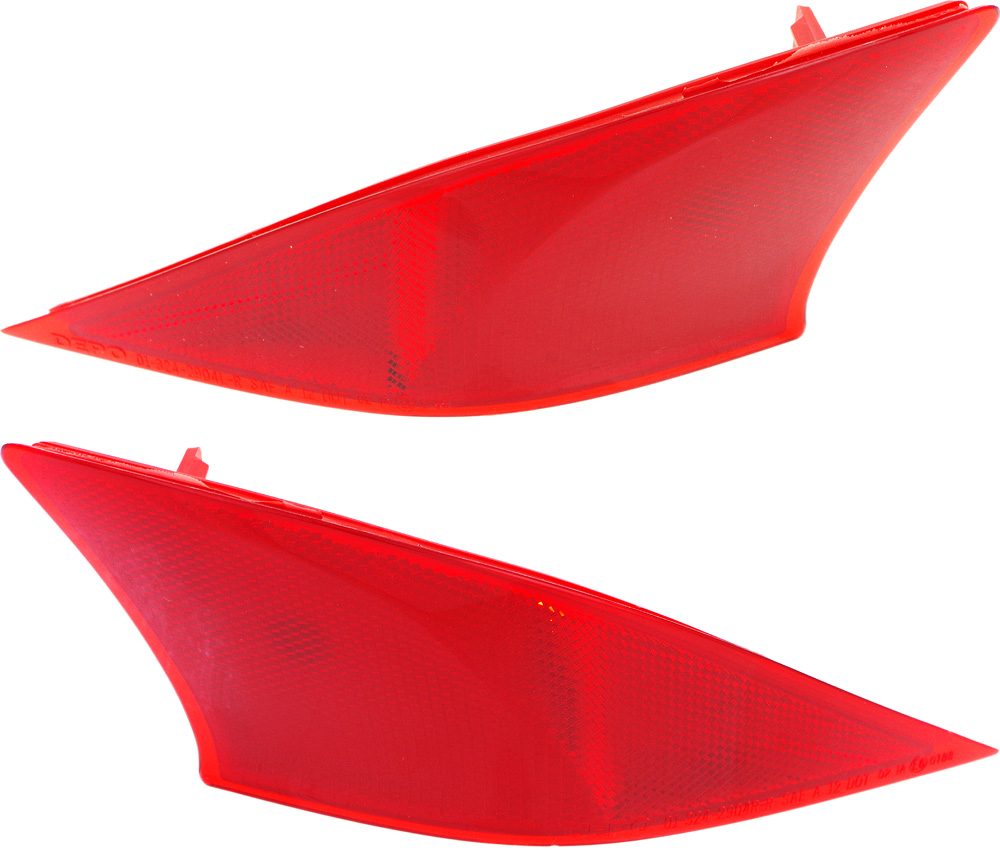 AM IS250-14-15 IS350-14-18 REAR BUMPER REFLECTOR RH AND LH Exc. C Models CAPA SKU SET REPL734903Q Partslink LX1185102C LX1184102C OEM 8191053051-8192053051