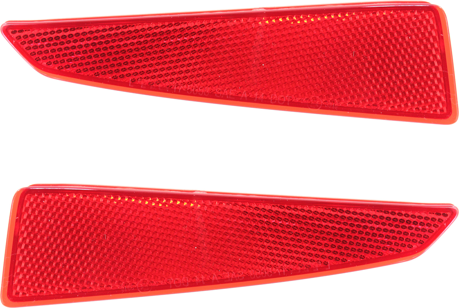 AM RX350 RX450H 16-19 RX350L RX450HL 18-22 REAR BUMPER REFLECTOR RH AND LH SKU SET REPL734905 Partslink LX1185103 LX1184103 OEM 8191048050-8192048050