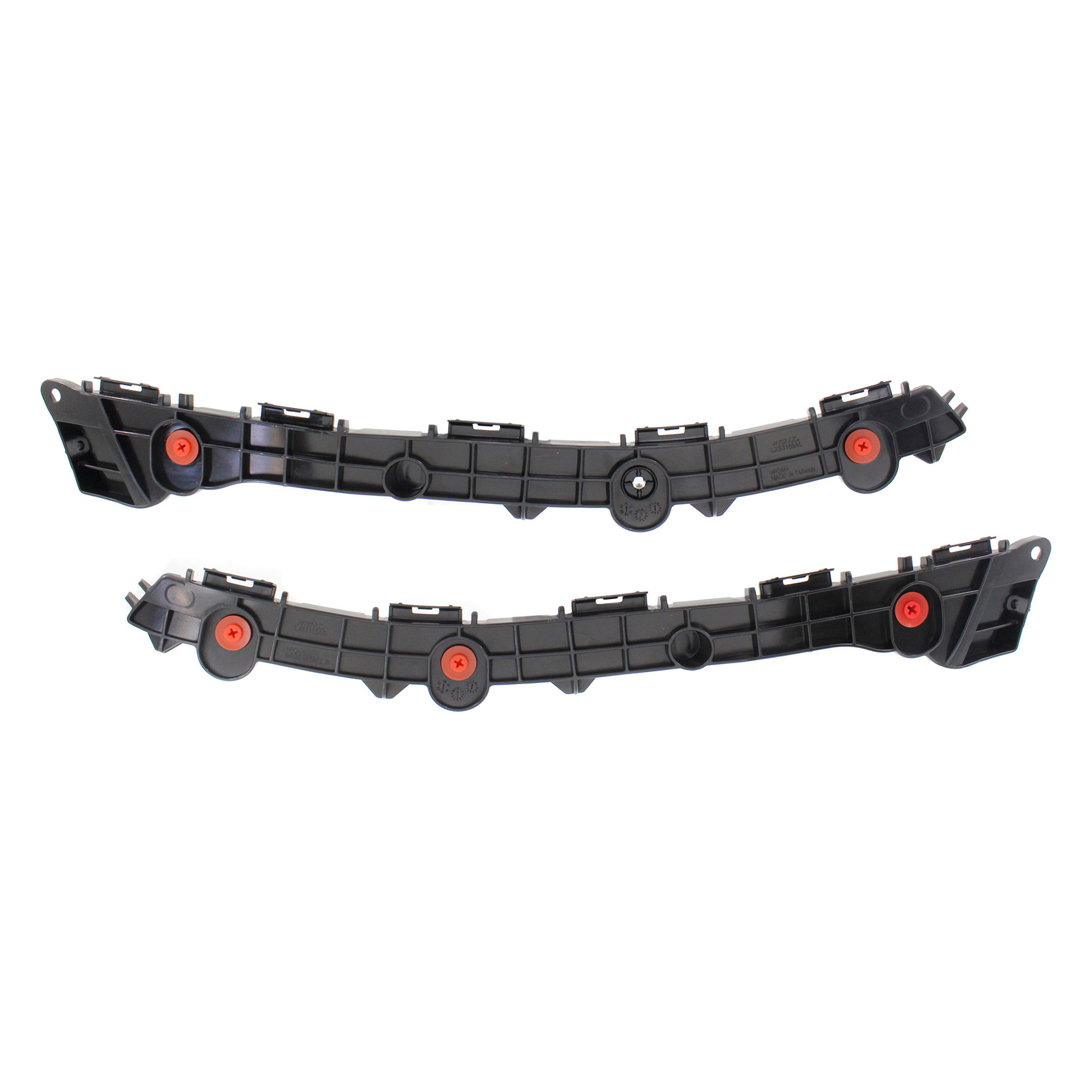 AM RX350-16-22 REAR BUMPER RETAINER RH AND LH Upper SKU SET REPL763311 Partslink LX1133103 LX1132103 OEM 525750E050-525760E050