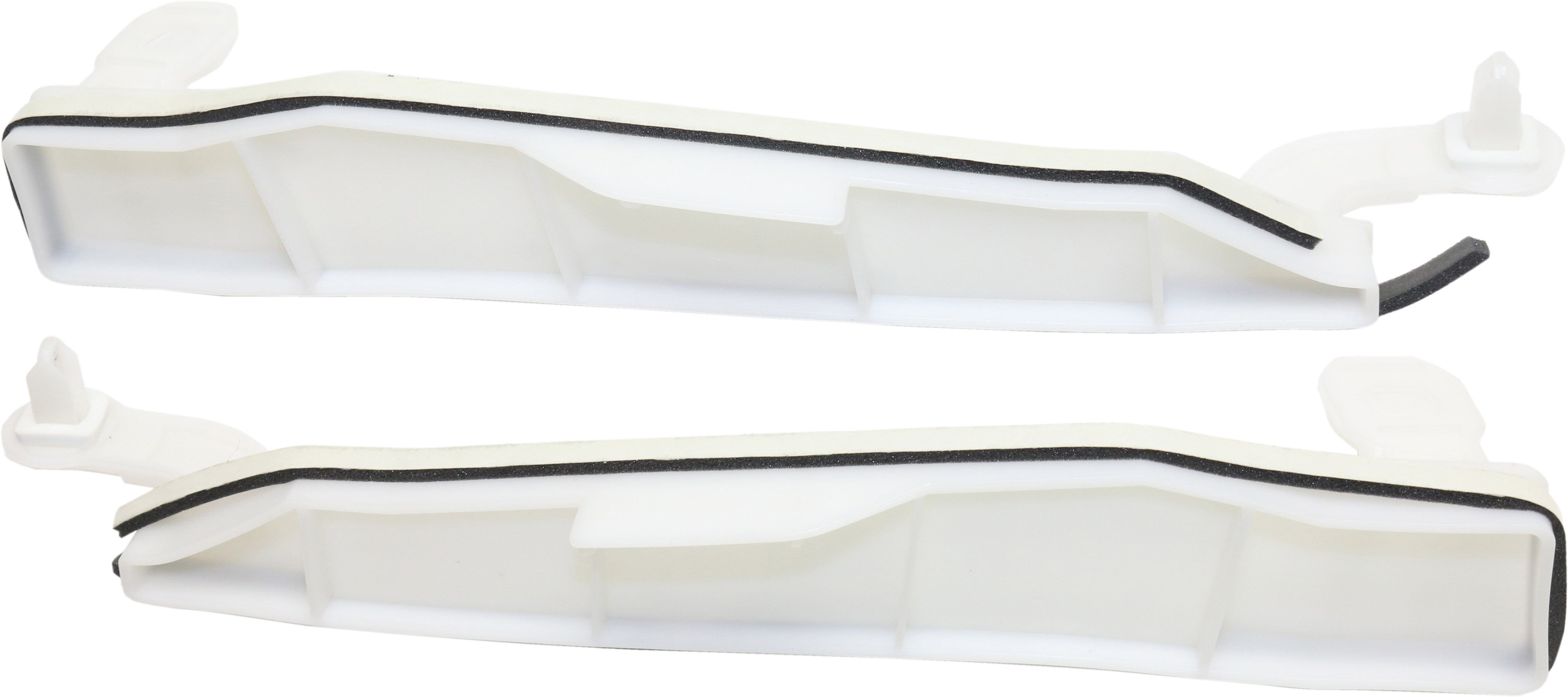 AM LS460 LS600H 10-12 REAR BUMPER RETAINER RH AND LH Plastic SKU SET REPL763317 Partslink LX1133104 LX1132104 OEM 5256750030-5256850030