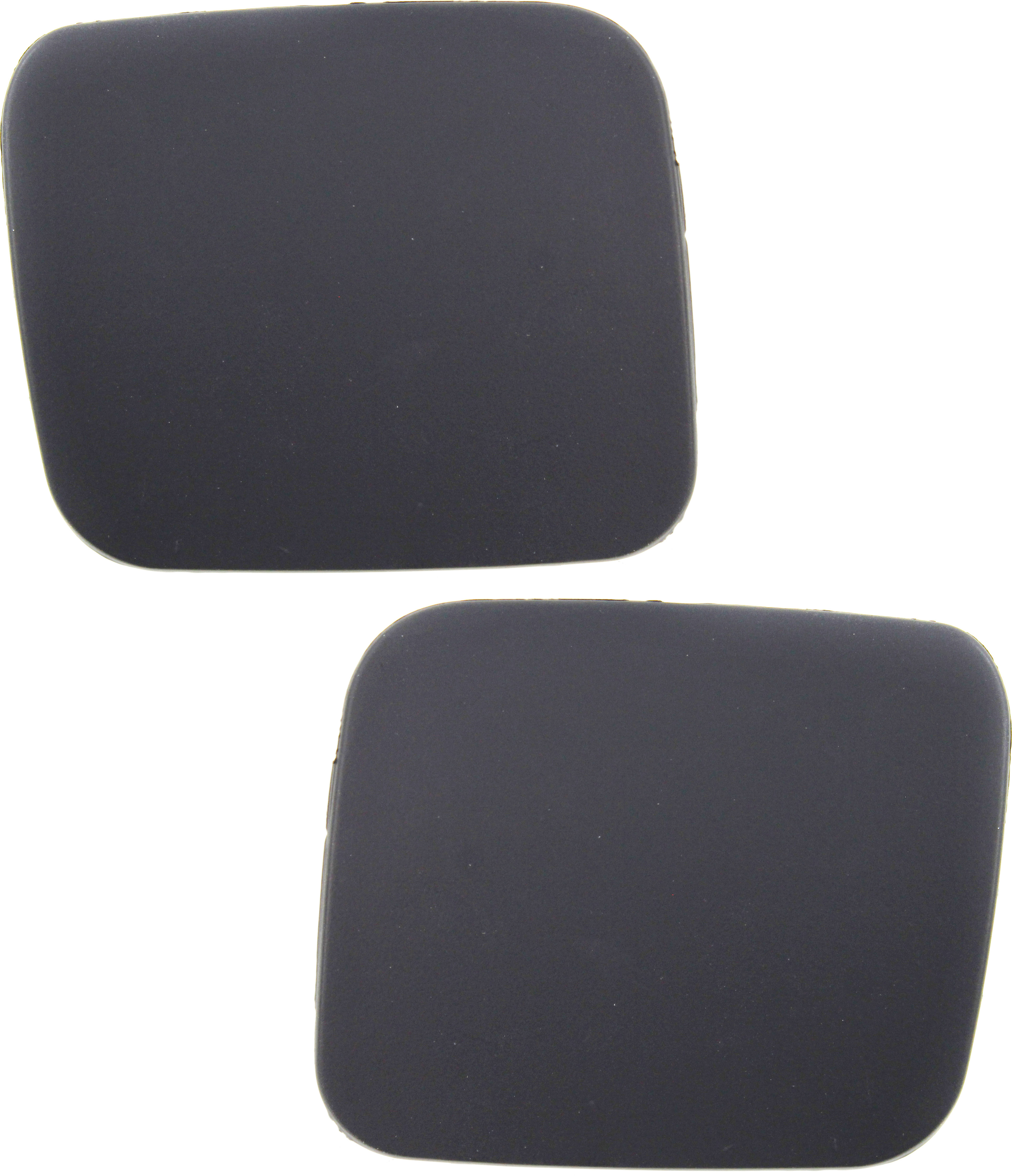 AM LS460 LS600H 13-16 REAR BUMPER TOW HOOK COVER RH AND LH Primed SKU SET REPL766907 Partslink LX1129107 LX1129106 OEM 5216150905-5216250905