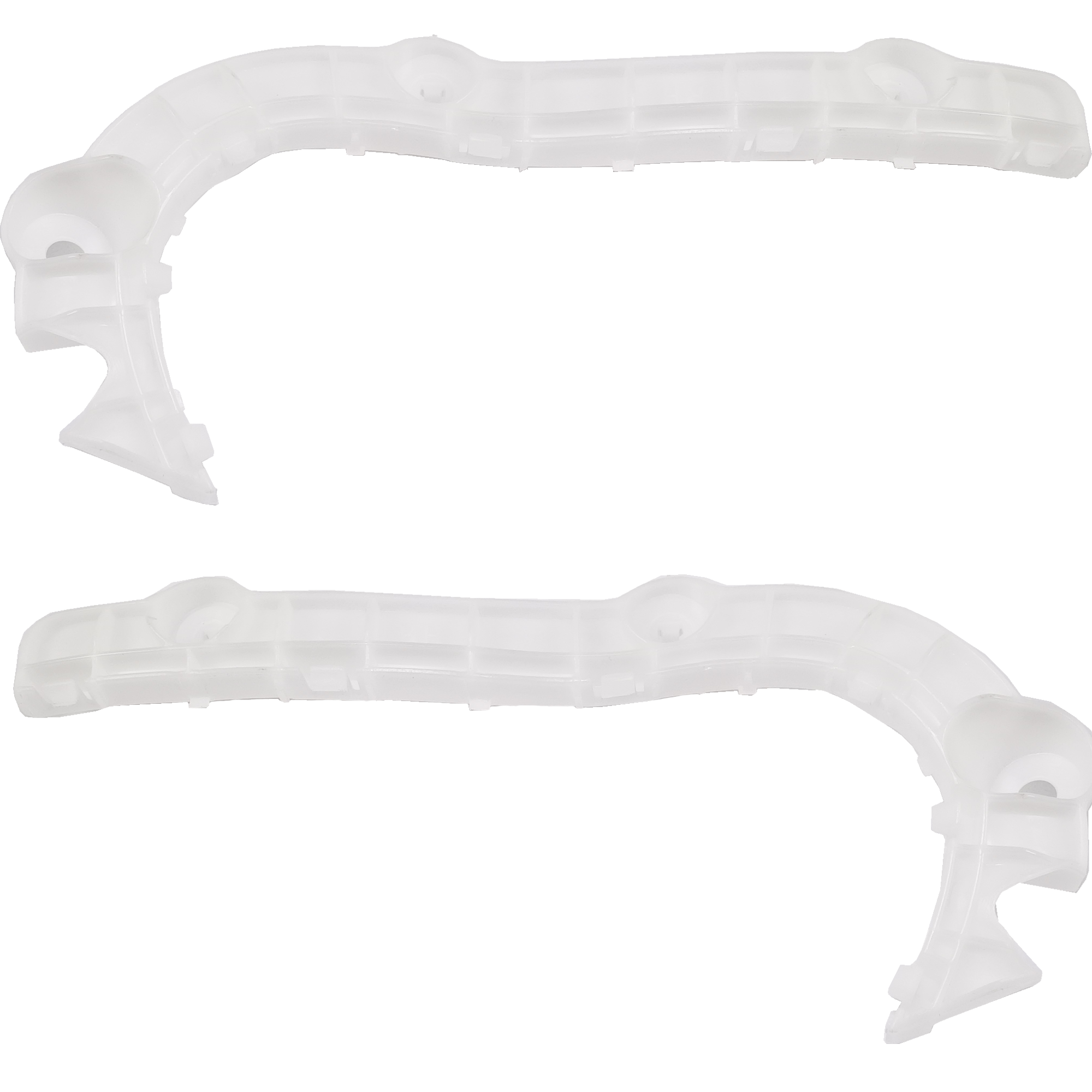 AM OUTLANDER 07-09 FRONT BUMPER BRACKET RH AND LH Upper SKU SET REPM013125 Partslink MI1043103 MI1042103 OEM 6400A588-6400A587