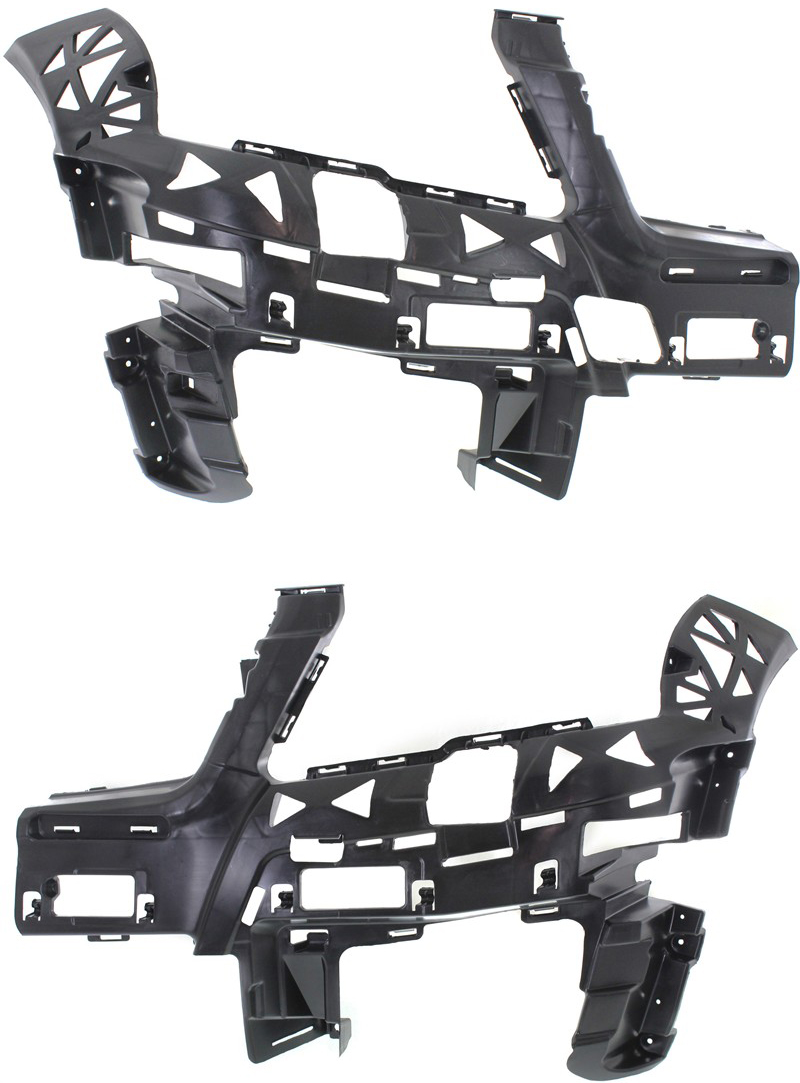 AM GLK CLASS 10-12 FRONT BUMPER BRACKET RH AND LH Base Carrier w o AMG Styling Pkg. Plastic SKU SET REPM013147 Partslink MB1043103 MB1042103 OEM 2048852065-2048851965