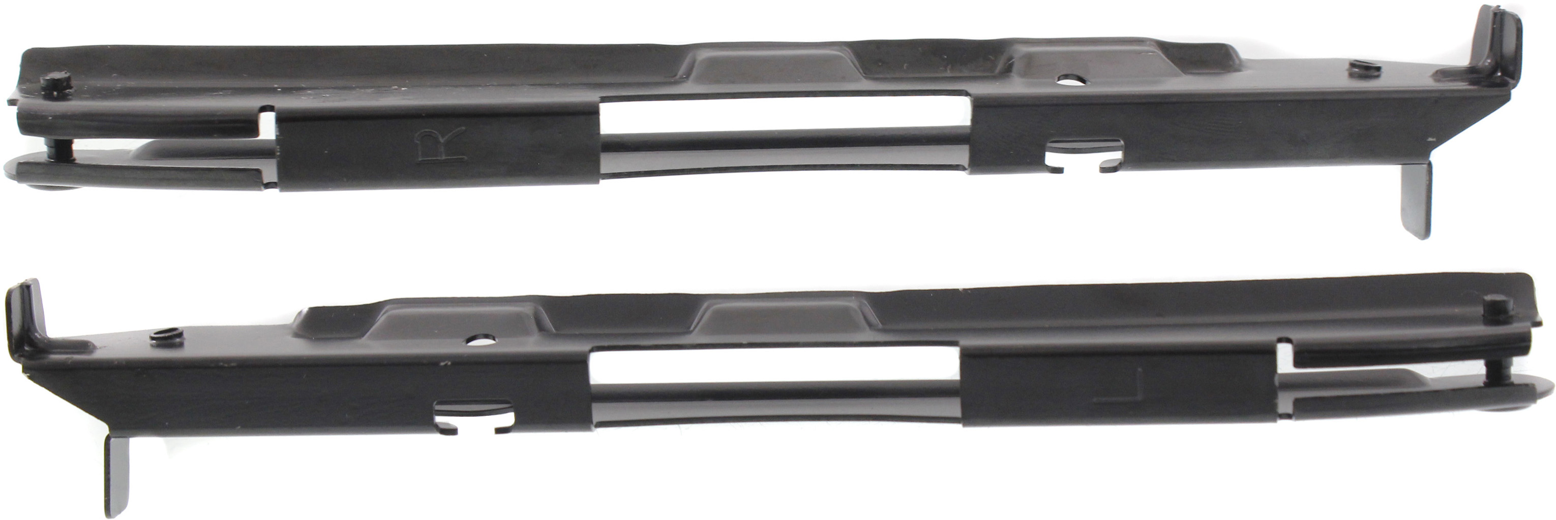 AM CLS CLASS 06-11 FRONT BUMPER BRACKET RH AND LH Side Steel SKU SET REPM013161 Partslink MB1043116 MB1042116 OEM 2198800214-2198800114