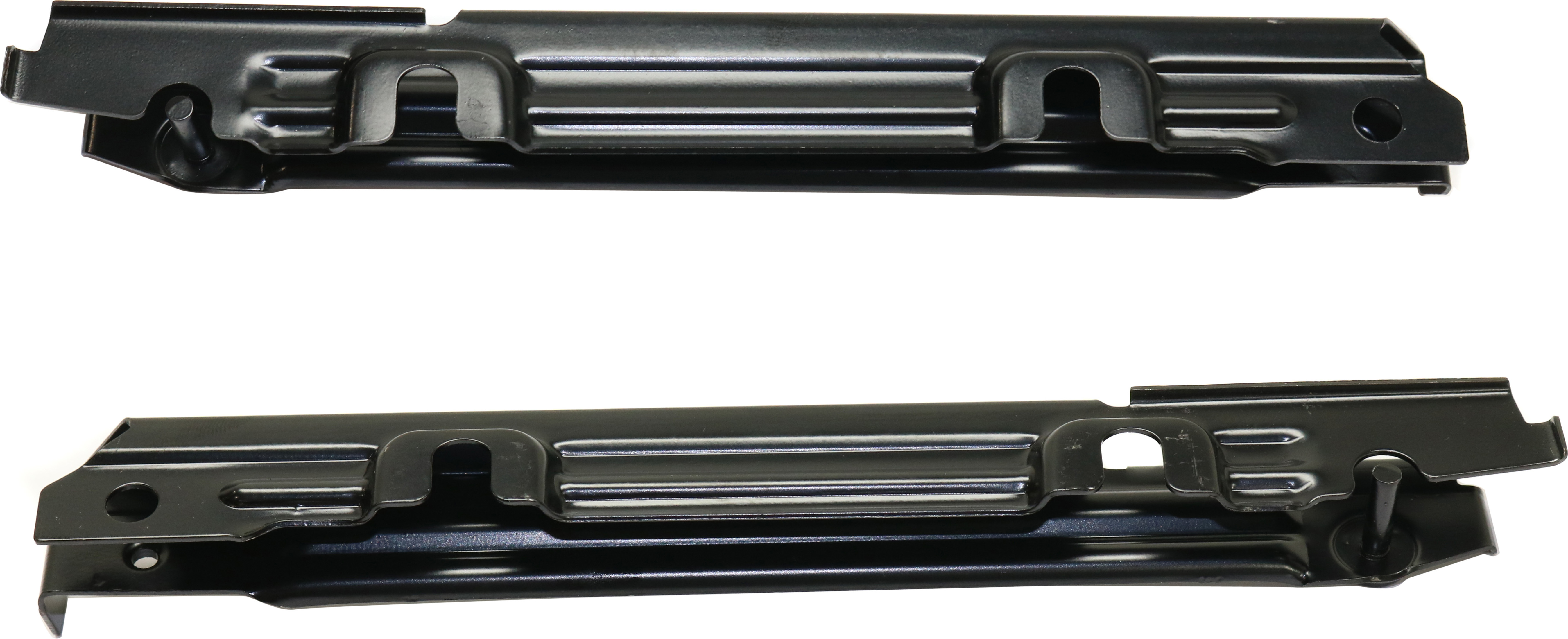 AM C CLASS 01-07 CLK CLASS 03-09 FRONT BUMPER BRACKET RH AND LH Steel Coupe Sedan Wagon SKU SET REPM013167 Partslink MB1043117 MB1042117 OEM 2038801214-2038801114
