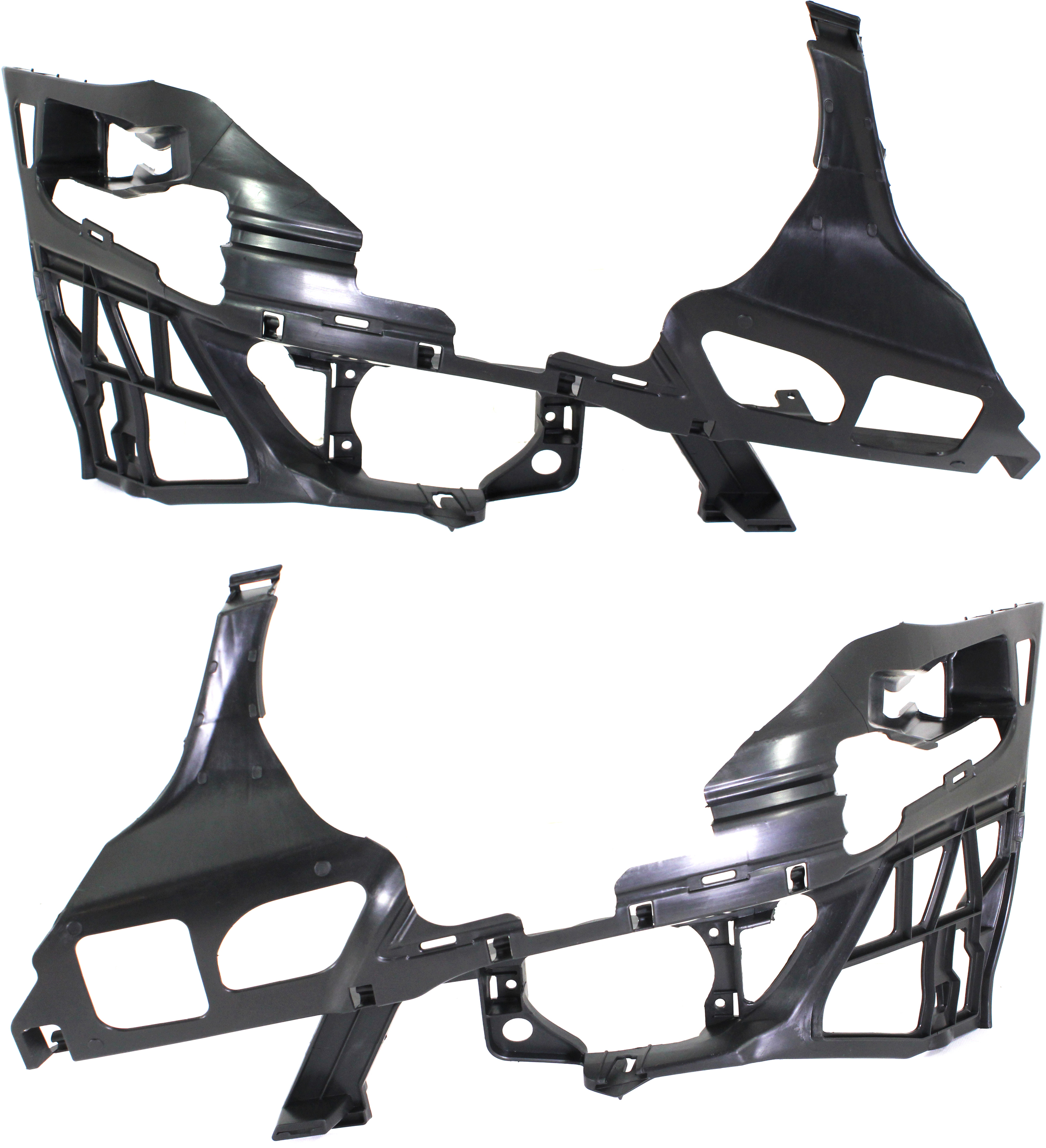 AM E CLASS 07-09 FRONT BUMPER BRACKET RH AND LH Plastic Bumper Support Outer Frame Sedan Wagon SKU SET REPM013301 Partslink MB1043100 MB1042100 OEM 2118800603-2118800503