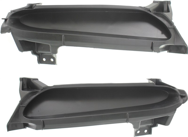 AM MAZDA 3-10-11 FRONT BUMPER GRILLE RH AND LH Textured Black Manual Trans 2.0-2.5L Eng. SKU SET REPM015523 Partslink MA1089100 MA1088100 OEM BBN250101B BBN250102B