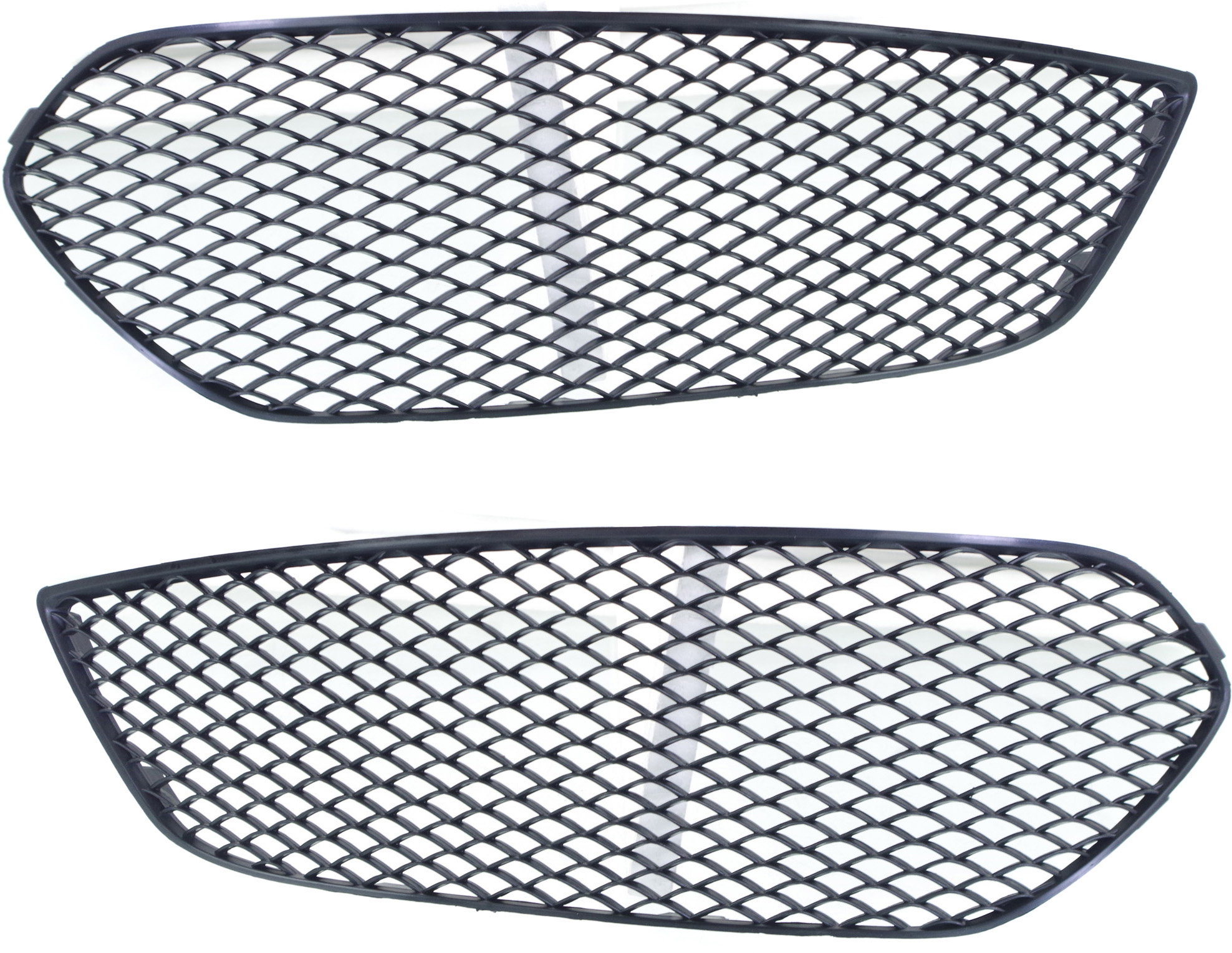 AM CLA250 CLA45 AMG 14-16 FRONT FOG LAMP COVER RH AND LH Textured Black Side bumper grille SKU SET REPM015534 Partslink MB1039143 MB1038143 OEM 1178851822-1178851722