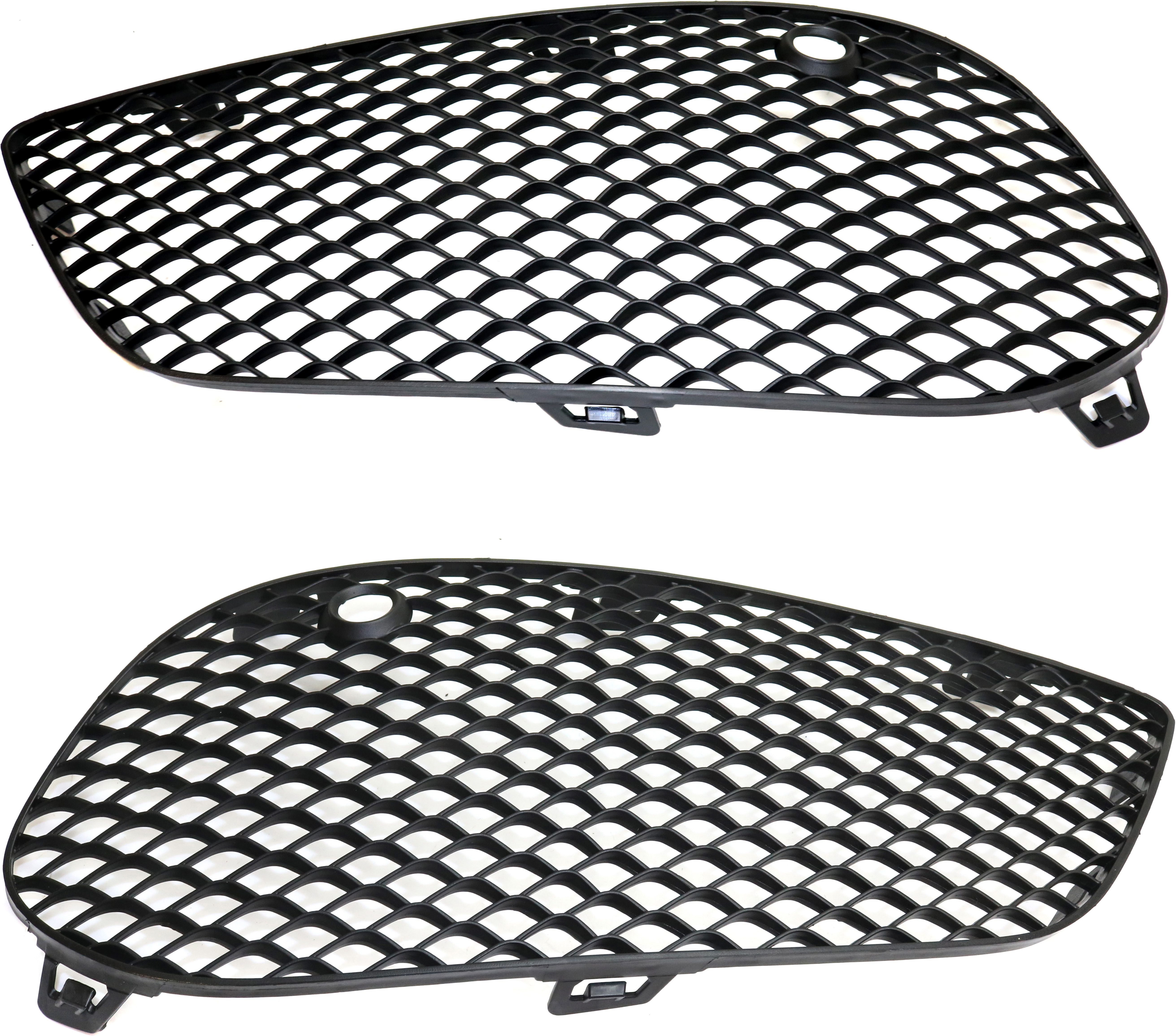 AM C CLASS 15-18 FOG LAMP COVER RH AND LH Textured Black SKU SET REPM015553 Partslink MB1039145 MB1038145 OEM 2058852623-2058852523