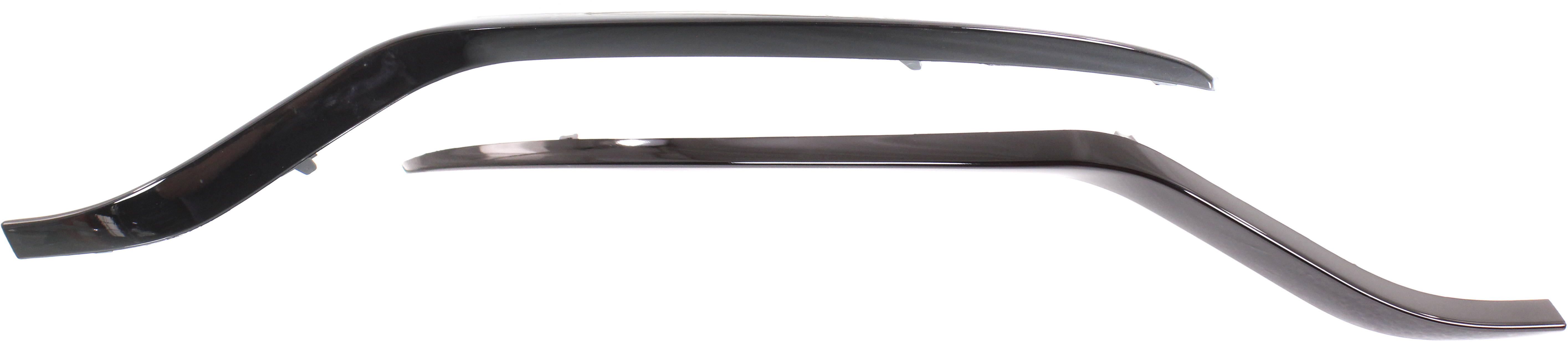 AM E63 AMG 14-15 E63 AMG S 14-16 FRONT BUMPER MOLDING RH AND LH Outer Primed SKU SET REPM015921 Partslink MB1047120 MB1046120 OEM 21-288-544-742-128-800-000