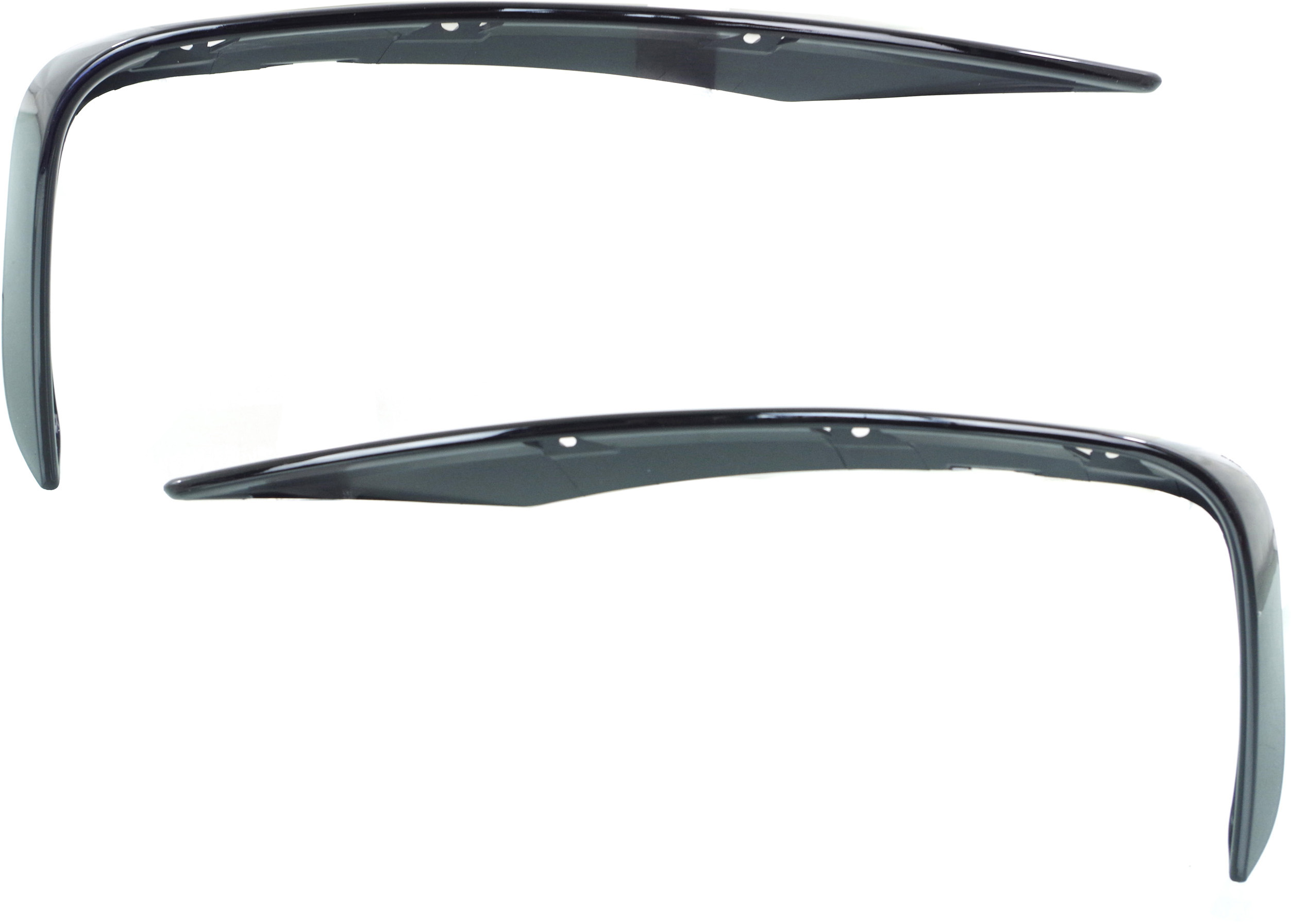 AM S63 AMG 14-15 FRONT LOWER VALANCE RH AND LH Side Spoiler Primed Sedan SKU SET REPM018907 Partslink MB1038142 MB1039142 OEM 2228850538-2228850738