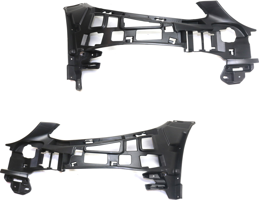 AM C CLASS 15-18 FRONT BUMPER SUPPORT RH and LH Upper Cover Plastic Exc. C63-15-16 Sedan 17-17 Coupe SKU SET REPM019109 Partslink MB1043108 MB1042108 OEM 2058853265-2058853165