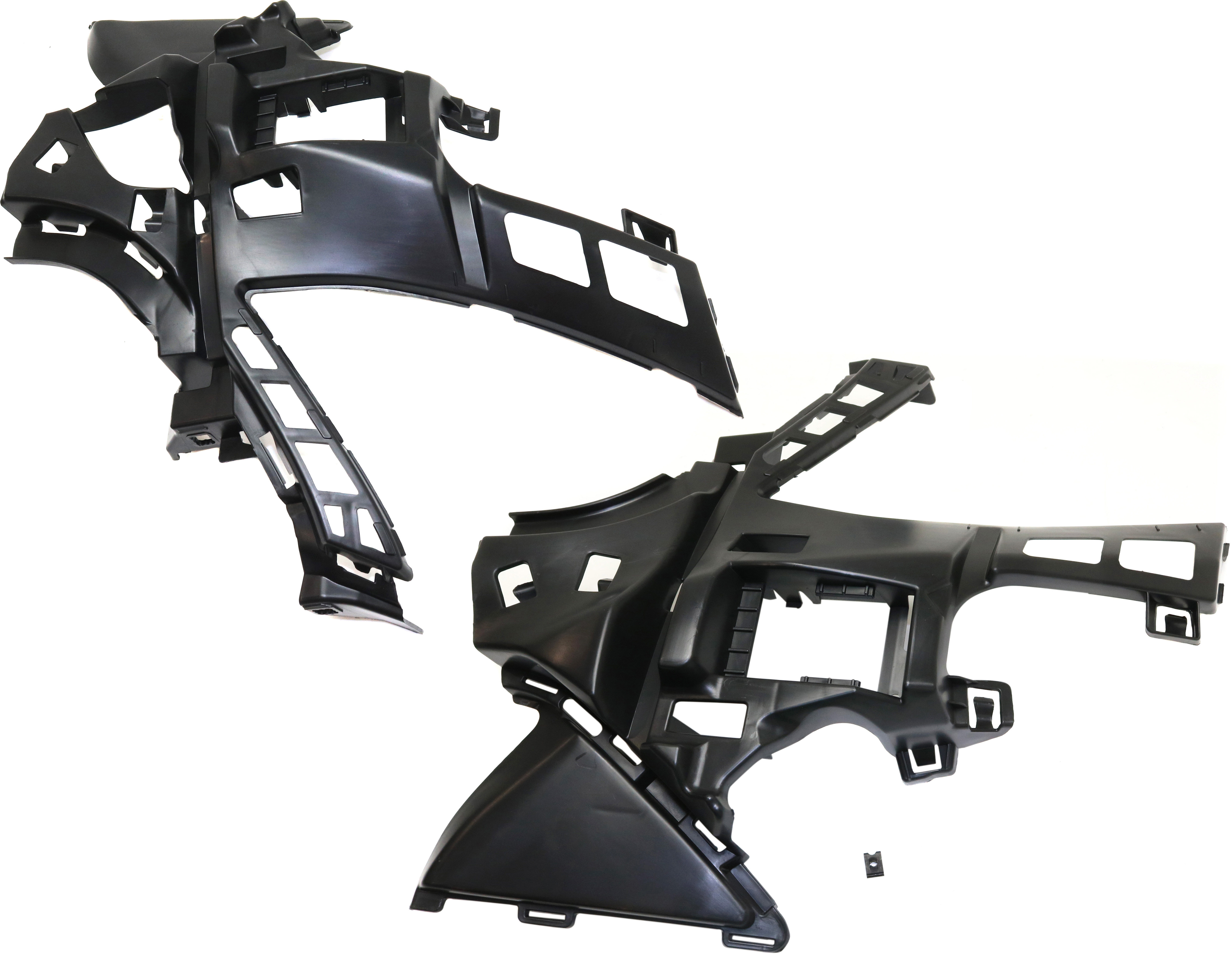 AM S CLASS 14-17 FRONT BUMPER SUPPORT RH and LH Inner Plastic with Sport Package Sedan SKU SET REPM019117 Partslink MB1042110 MB1043110 OEM 2228850965-2228851065