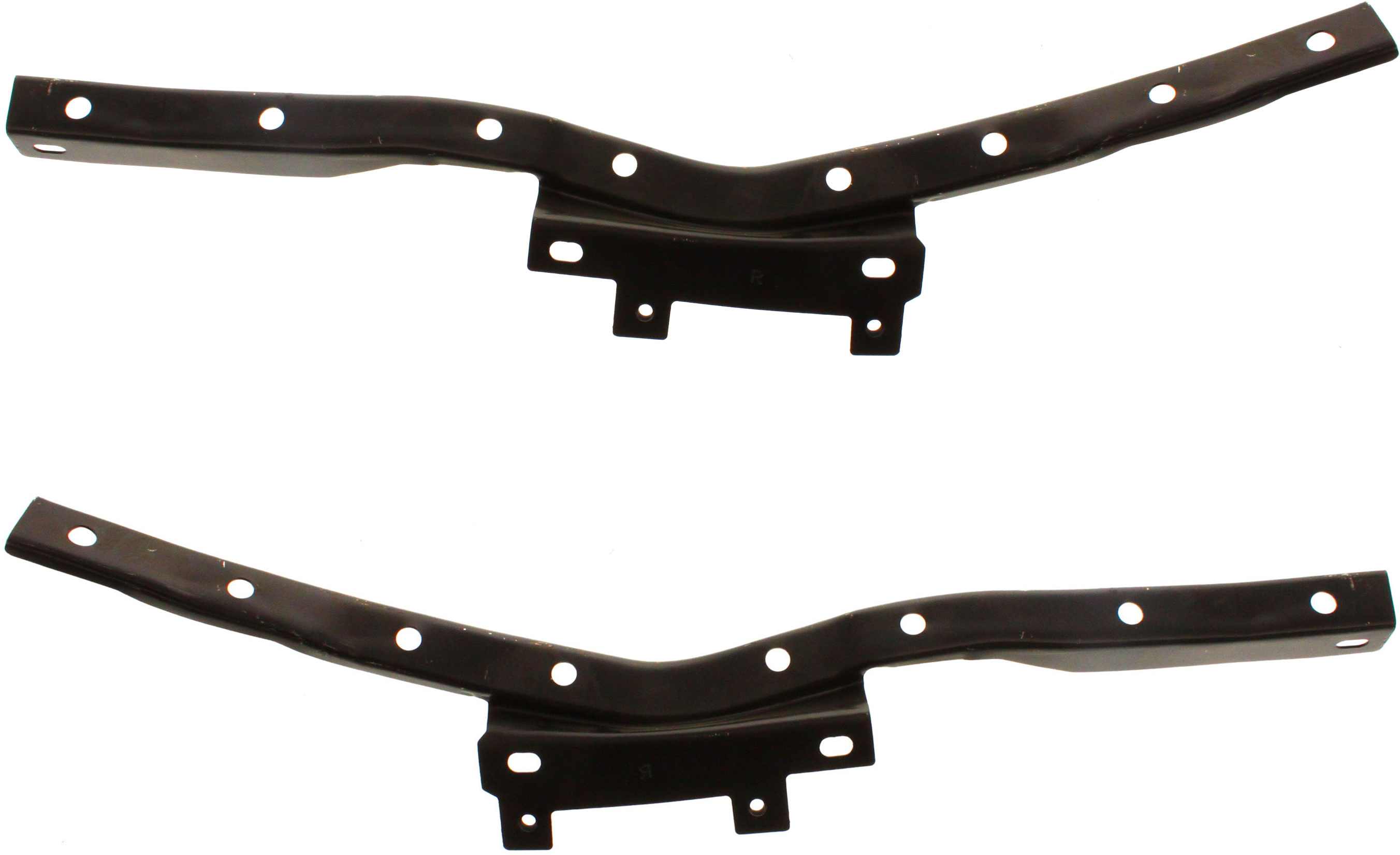 AM OUTLANDER 07-09 FRONT BUMPER FILLER RH AND LH Set of 2 with Bumper Trims SKU SET REPM040501 Partslink MI1042102 MI1043102 OEM 6400A471-6400A472