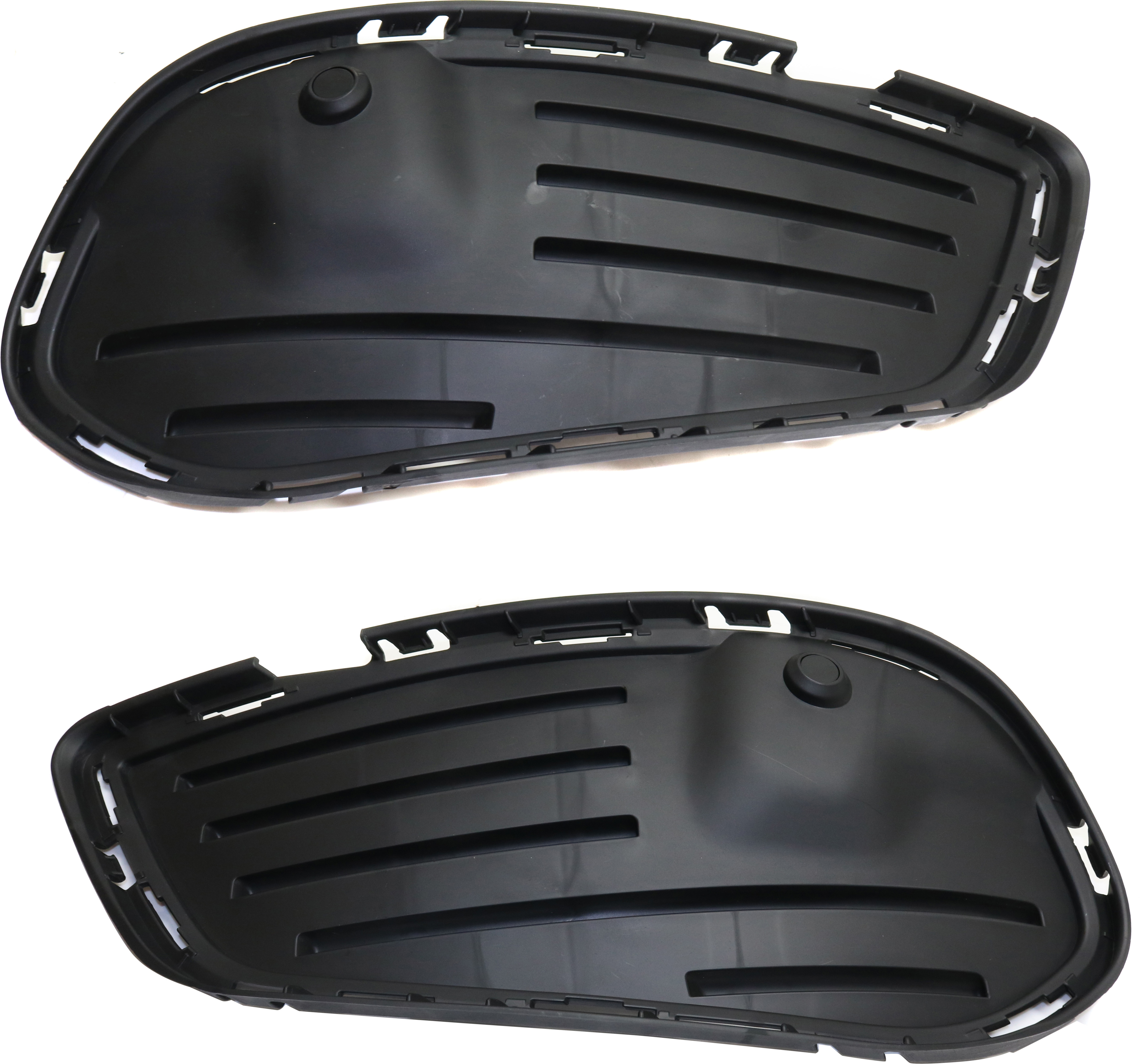 AM C CLASS 15-18 FRONT BUMPER FILLER RH AND LH Outer Grille Inner Panel w AMG Pkg. Sedan Exc. C63 Model SKU SET REPM040507 Partslink MB1039148 MB1038148 OEM 2058854123-2058854023