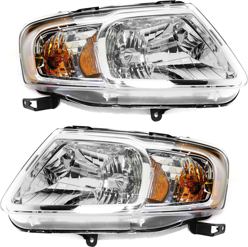 AM TRIBUTE 08-11 HEAD LAMP RH AND LH Assembly Halogen CAPA SKU SET REPM100133Q Partslink MA2502139C MA2503139C OEM ZZC151030 ZZC151040