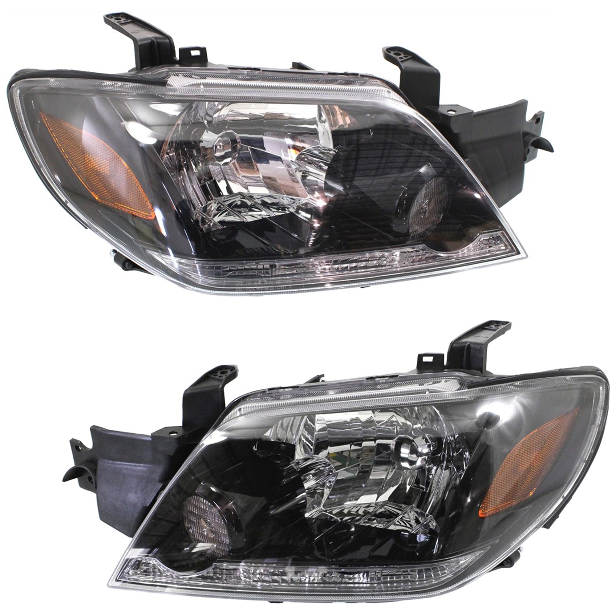 AM OUTLANDER 03-04 HEAD LAMP RH AND LH Assembly Halogen w o Relay SKU SET REPM100135