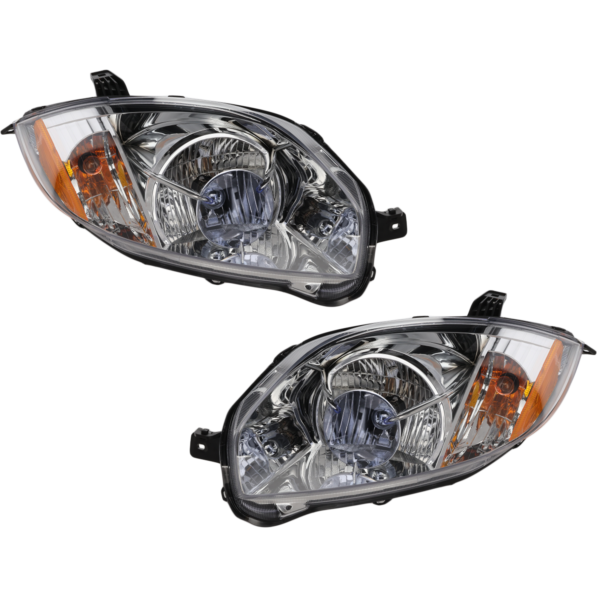 AM ECLIPSE 07-12 HEAD LAMP RH AND LH Assembly Halogen SKU SET REPM100141 Partslink MI2503159 MI2502159 OEM 8301B136-8301B135