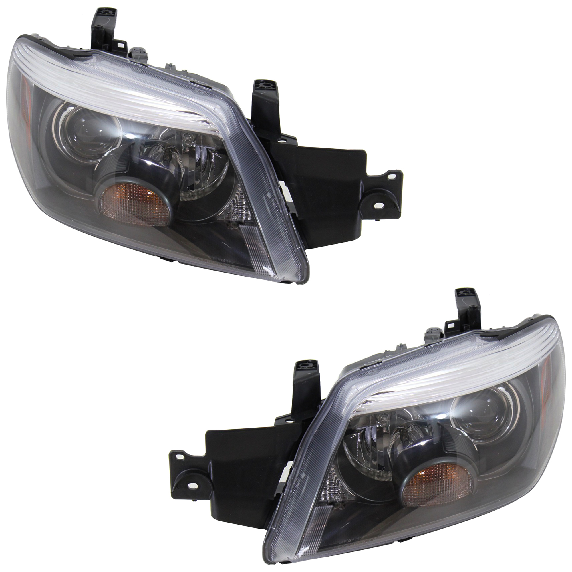 AM OUTLANDER 05-06 HEAD LAMP RH AND LH Assembly Halogen Limited Model SKU SET REPM100171